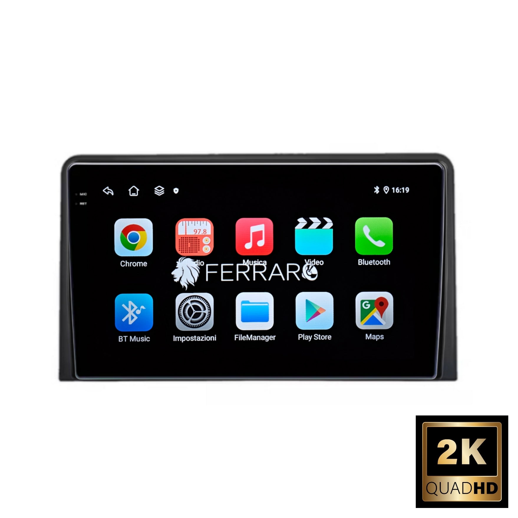 Autoradio per Hyundai Sonata 9 9" 2K | 2015-2018 | Android | Bluetooth | CarPlay | Android Auto | 12/256GB Ram
