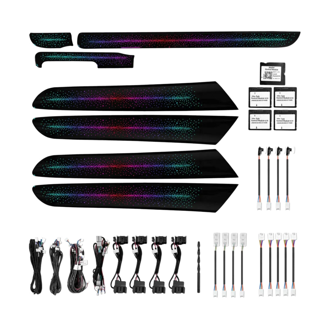 Ambient Light per Volkswagen Golf 6, VI (2008-2012), 256 Colori, APP