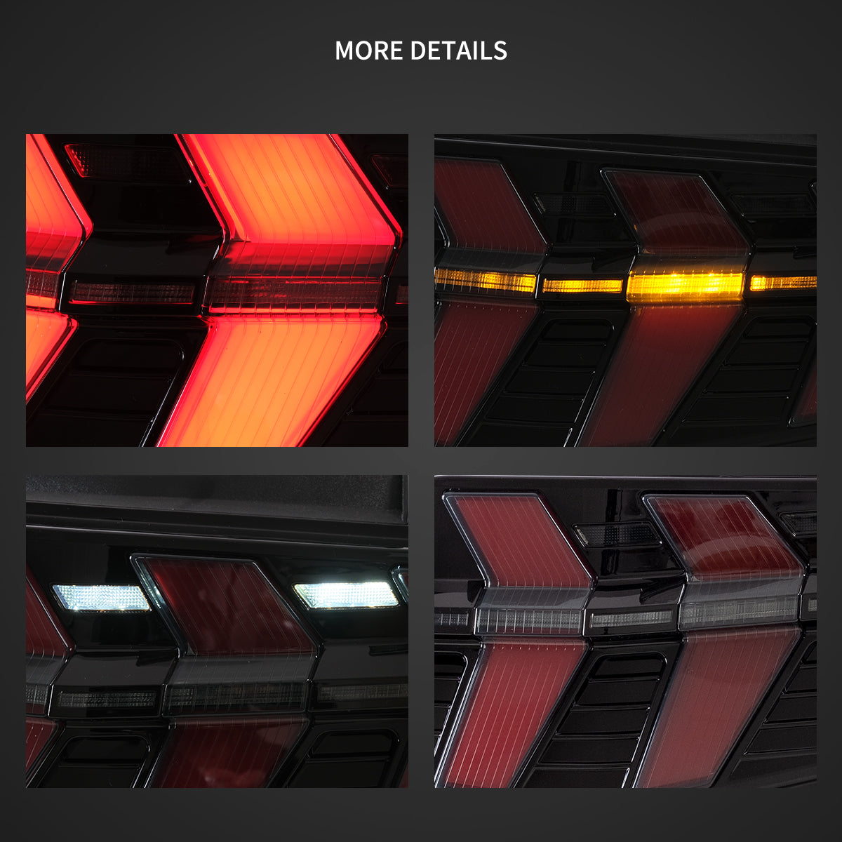 Fanali Posteriore Completo per Ford Mustang 5ª Serie (2010-2012) a LED