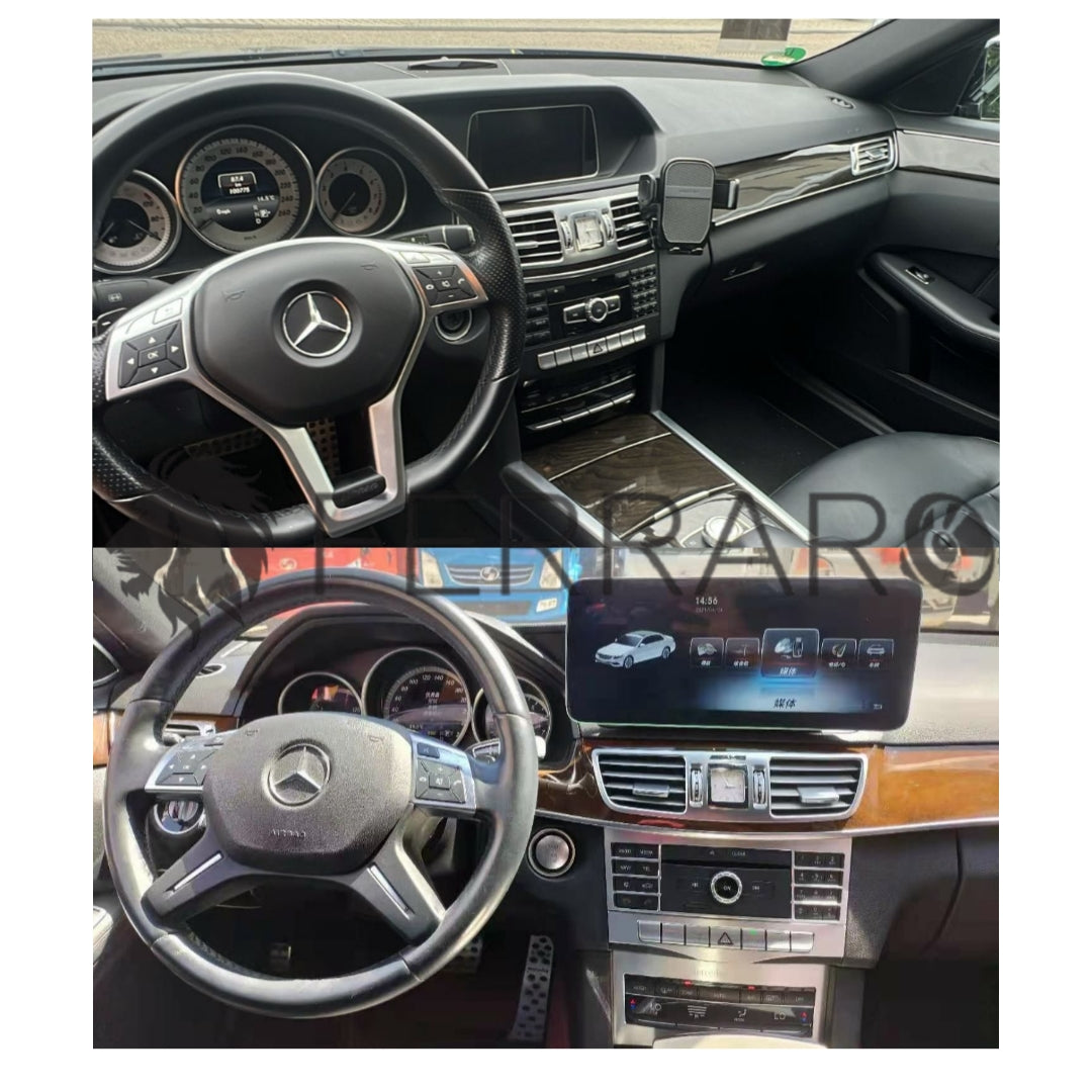 Autoradio per Mercedes Classe E, W212 12.3" | 2009-2016 | Android | Bluetooth | CarPlay | Android Auto | 4/64GB Ram