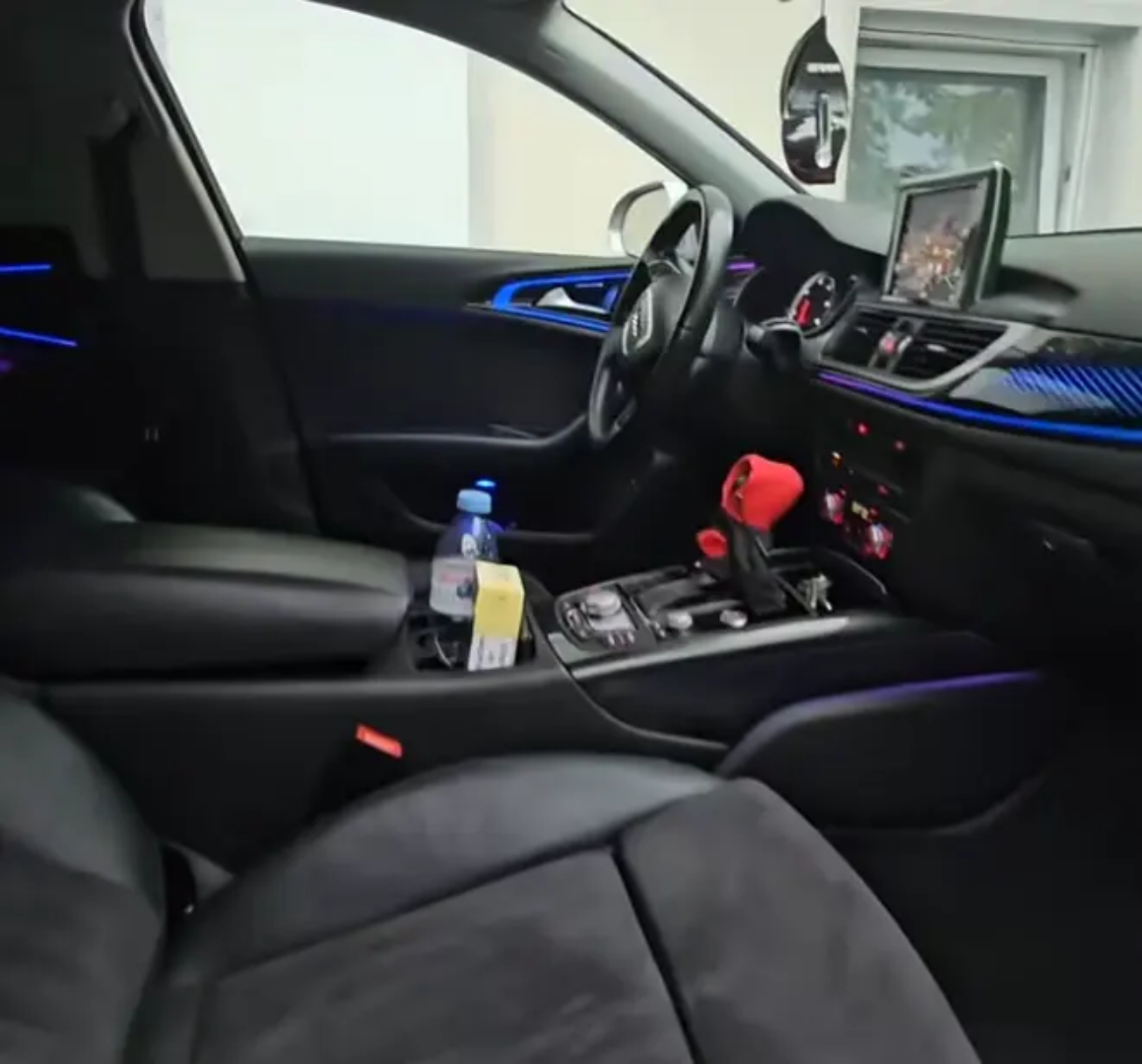 Ambient Light per Audi A6 C7 (2011-2018), 256 Colori RGB