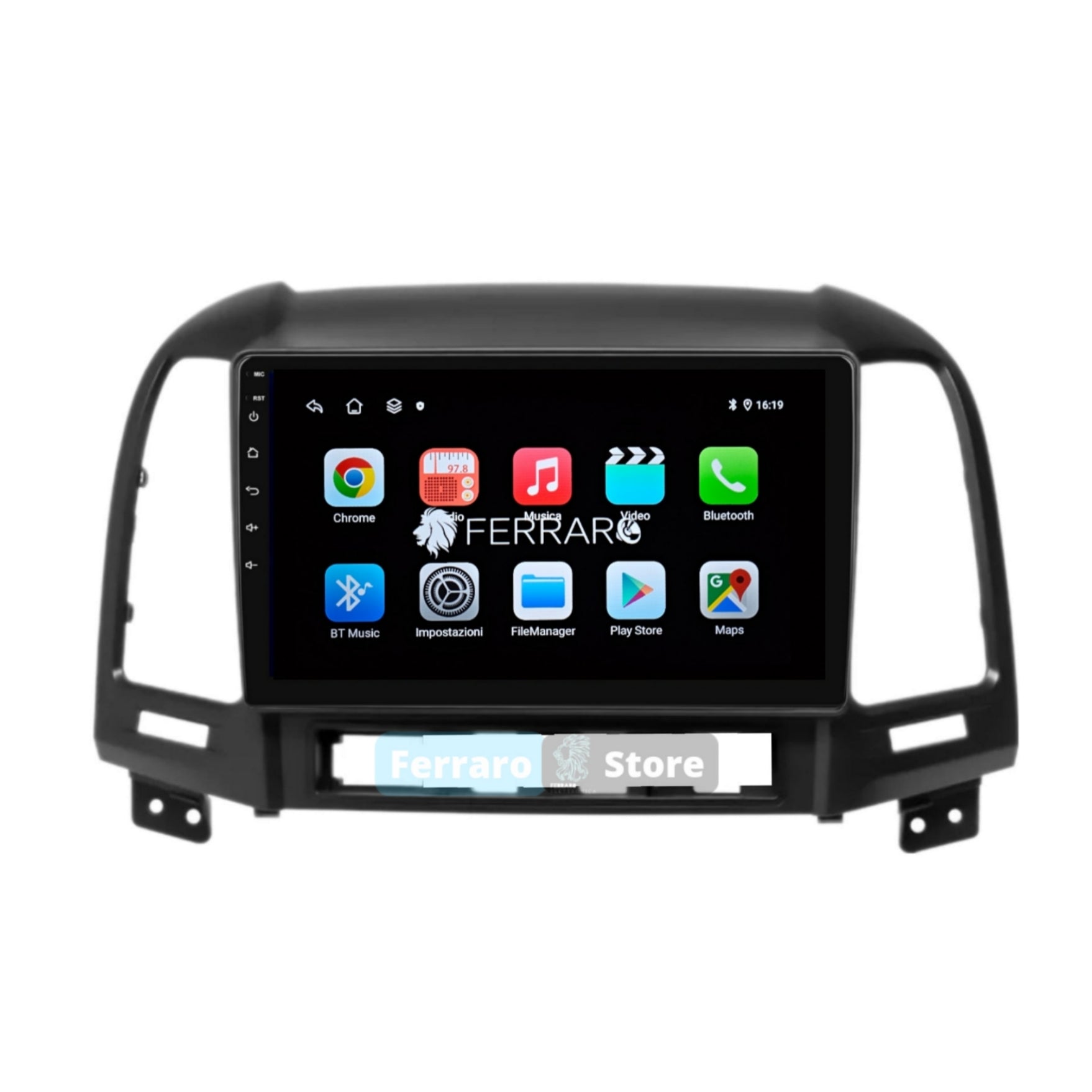 Autoradio per Hyundai Santa Fe 2 9" | 2006-2012 | Android | Bluetooth | CarPlay | Android Auto | 2GB/4GB/6GB/8GB Ram