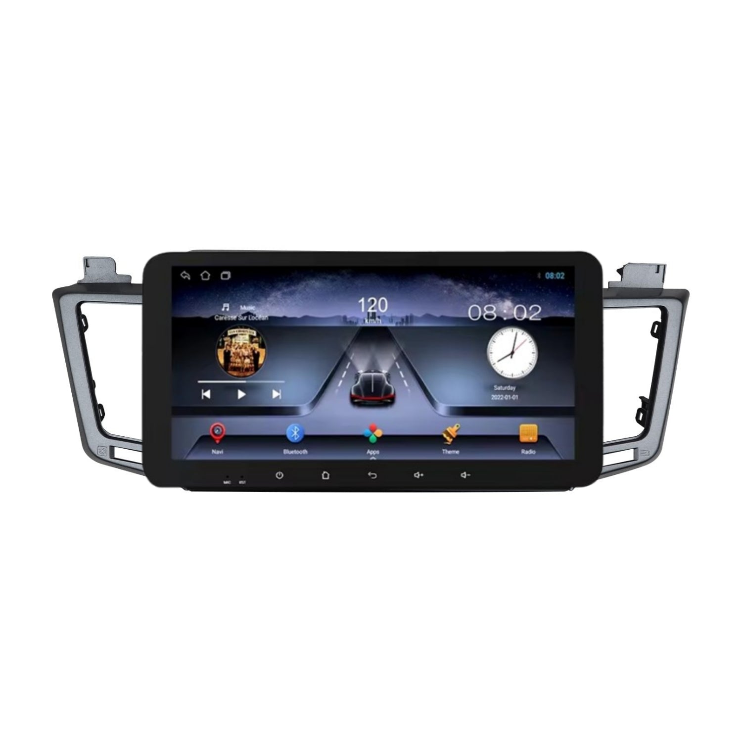 Autoradio per Toyota RAV4 | XA40 | 10.35" | 2012-2018 | Android | Bluetooth | CarPlay | Android Auto | 2/32GB Ram