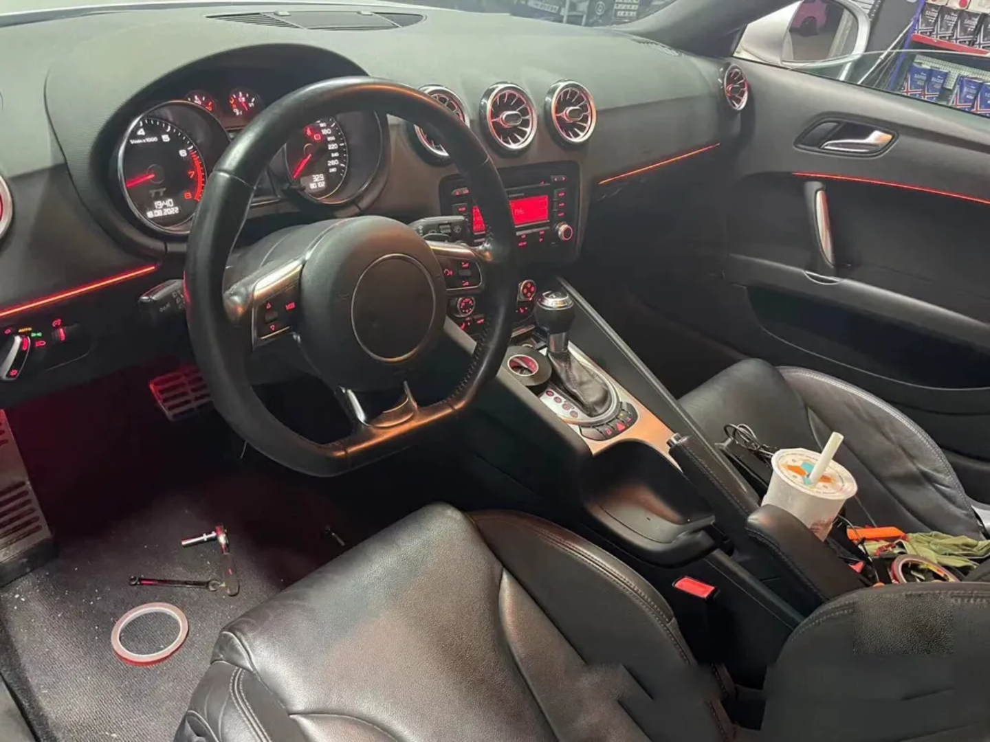 Ambient Light per Audi TT (2000-2024), 64 Colori RGB