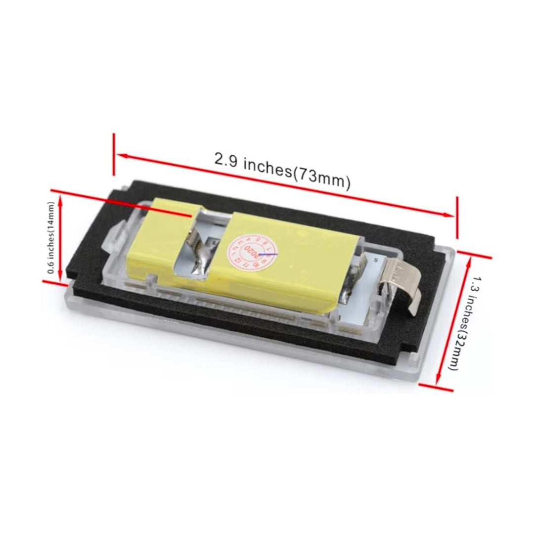 Set Luci Targa a Led per BMW Mini Cooper R50, R52, R53, Plug and Play