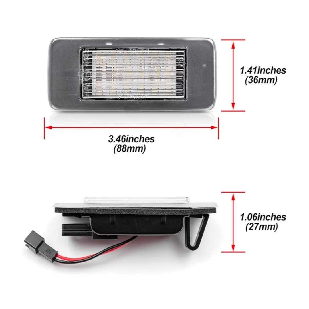 Set Luci Targa a Led per Chrevolet Malibu, Tahoe, GMC Yukon, Cadillac (Compatibilità in Descrizione), Plug and Play
