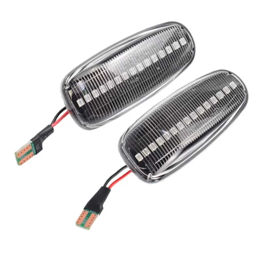 Indicatori Dinamici A LED Per Mercedes W247 E Altri Modelli – Sequenziali, Nero Lucido, Plug-and-play Per Specchietti