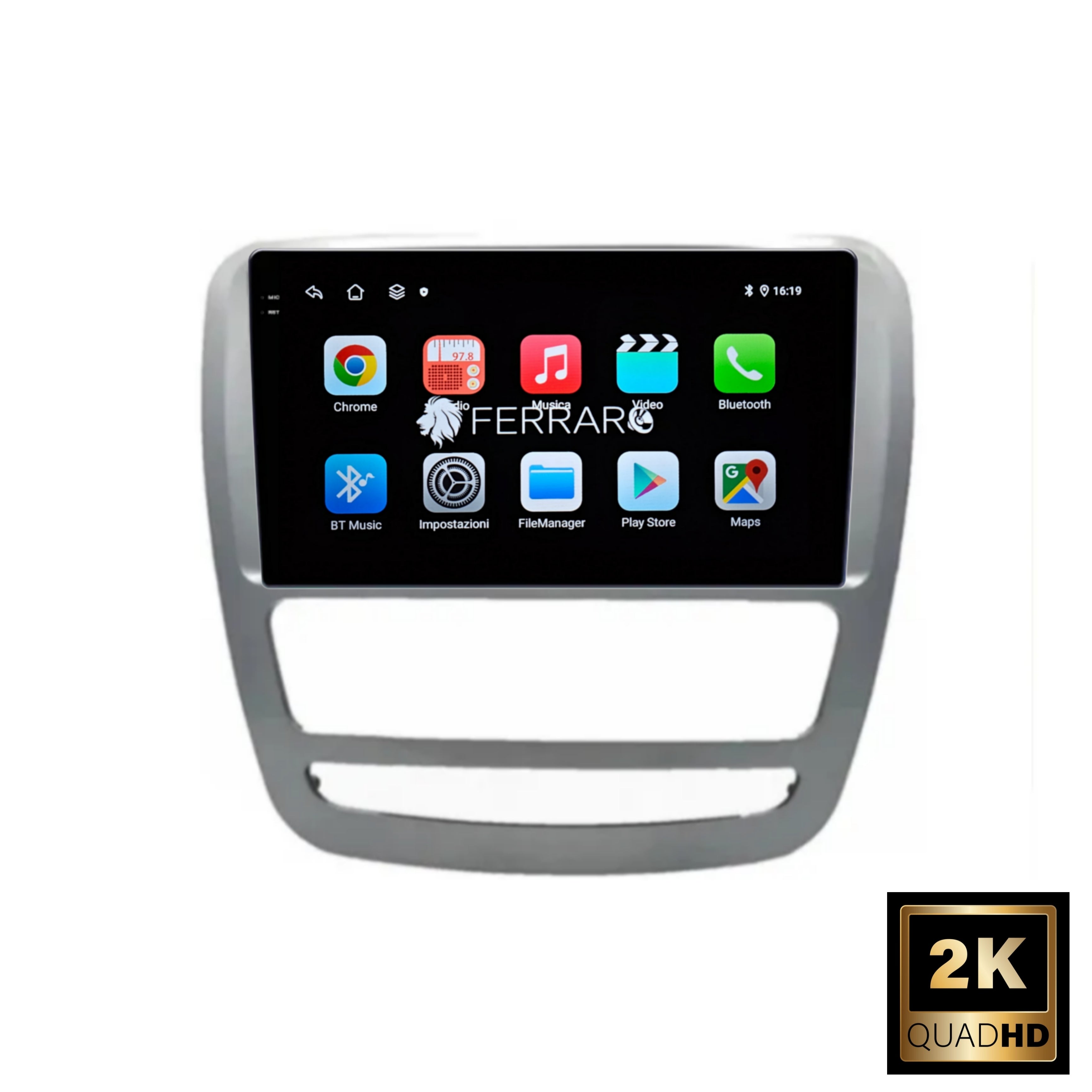 Autoradio per Evo Cross 4 (2022-2026) 9" 2K, Android, Bluetooth, CarPlay, Android Auto, 12/256GB Ram