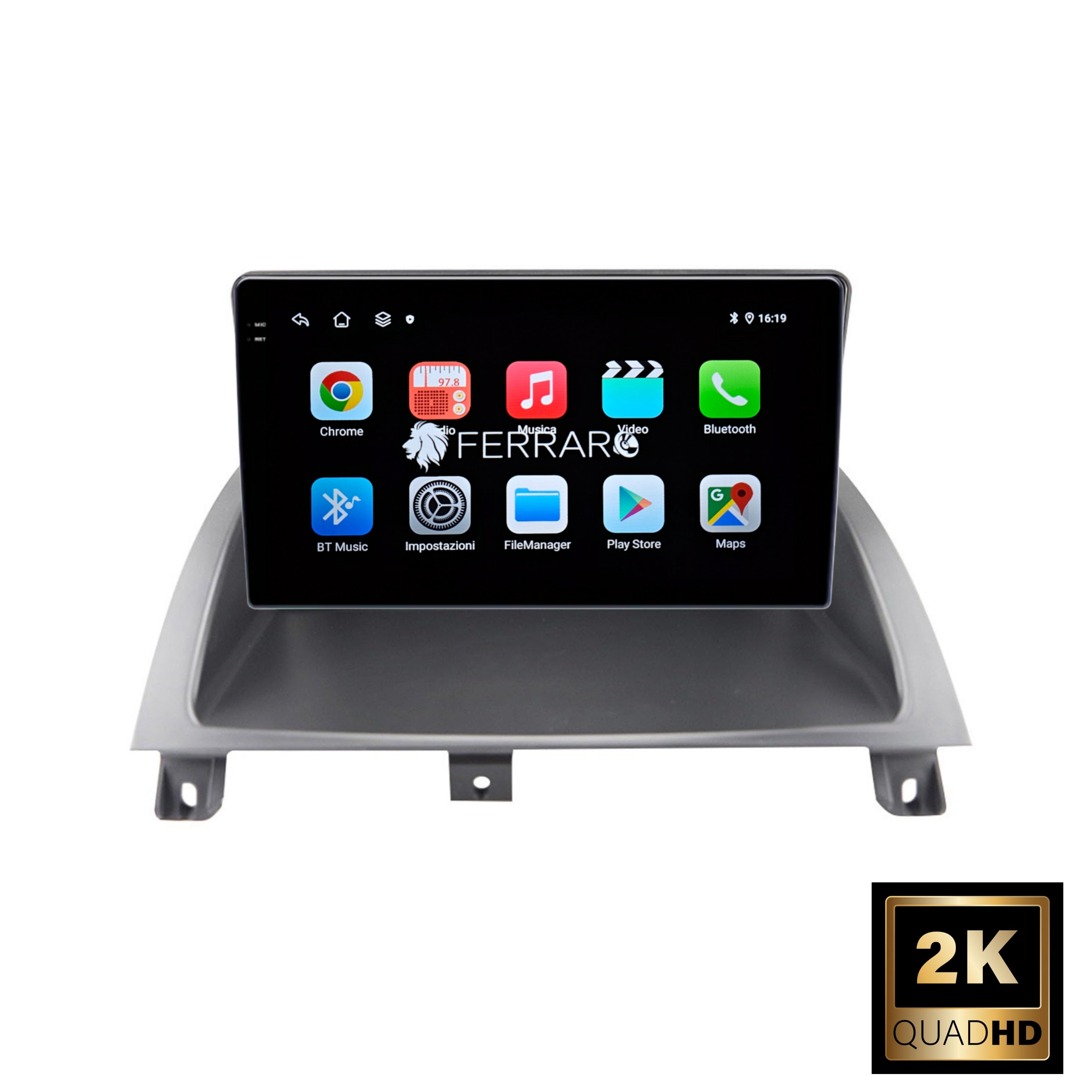 Autoradio per MG3 9" 2K | 2011-2017 | Android | Bluetooth | CarPlay | Android Auto | 12/256GB Ram