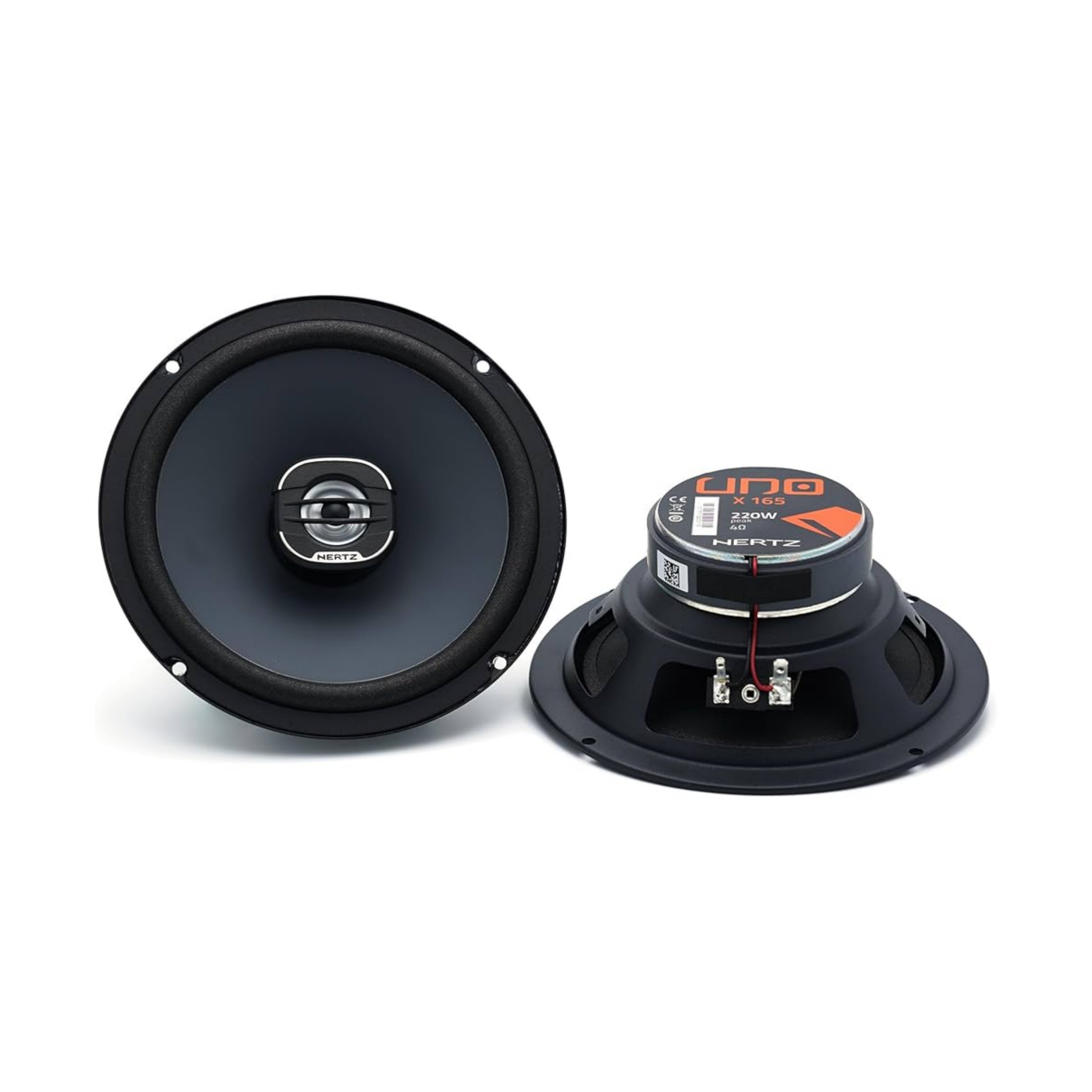 Hertz Kit 2 Casse | X 165 | Anteriori | Smart ForTwo 451