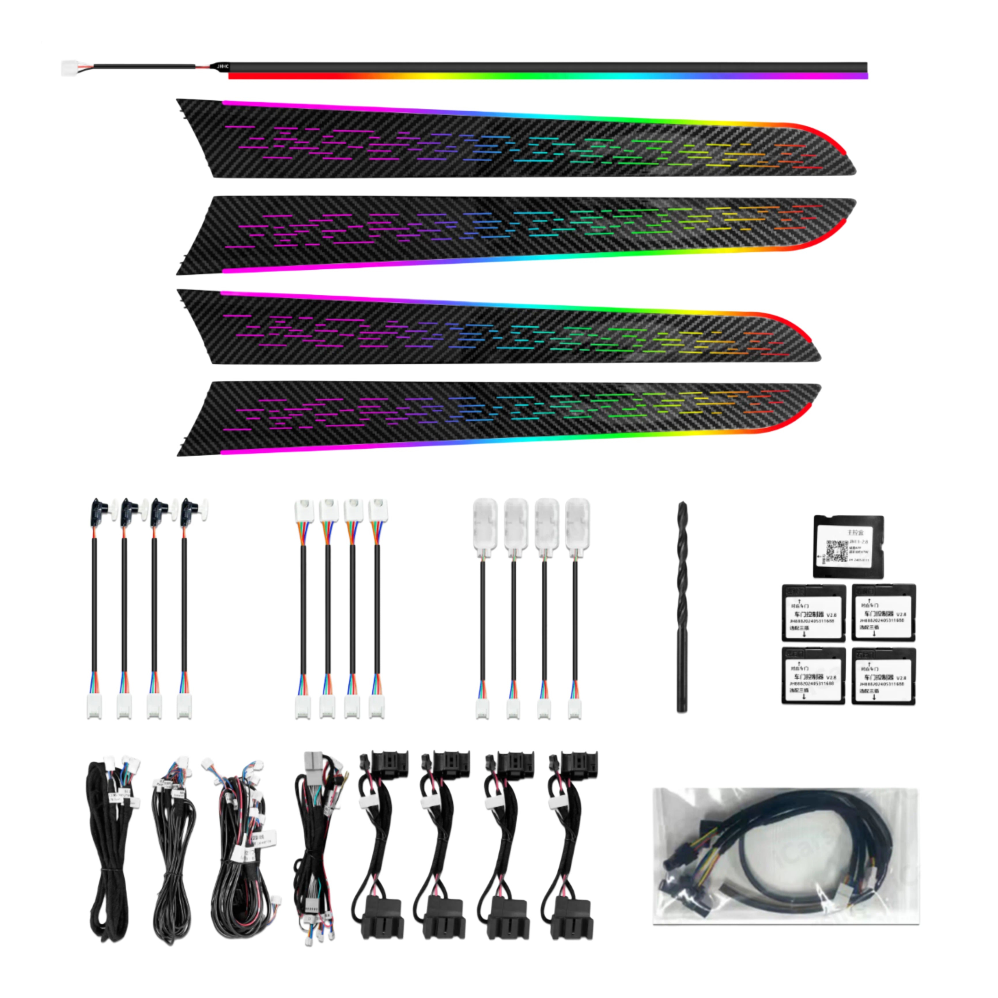 Ambient Light per Audi A5 B8 (2007-2015), 256 Colori RGB