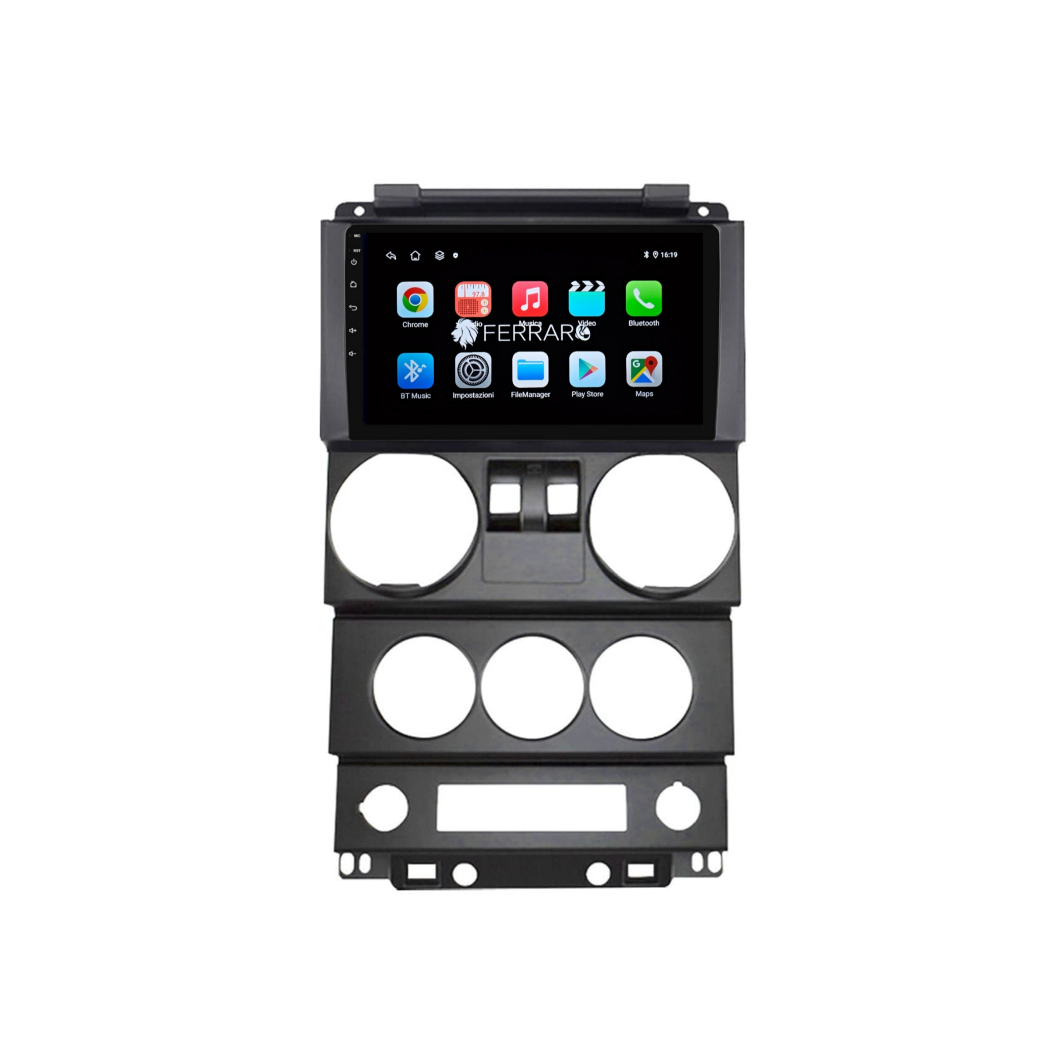 Autoradio per Jeep Wrangler Unlimited 3 JK 9" | 2007-2010 | Android | Bluetooth | CarPlay | Android Auto | 2GB/4GB/6GB/8GB Ram