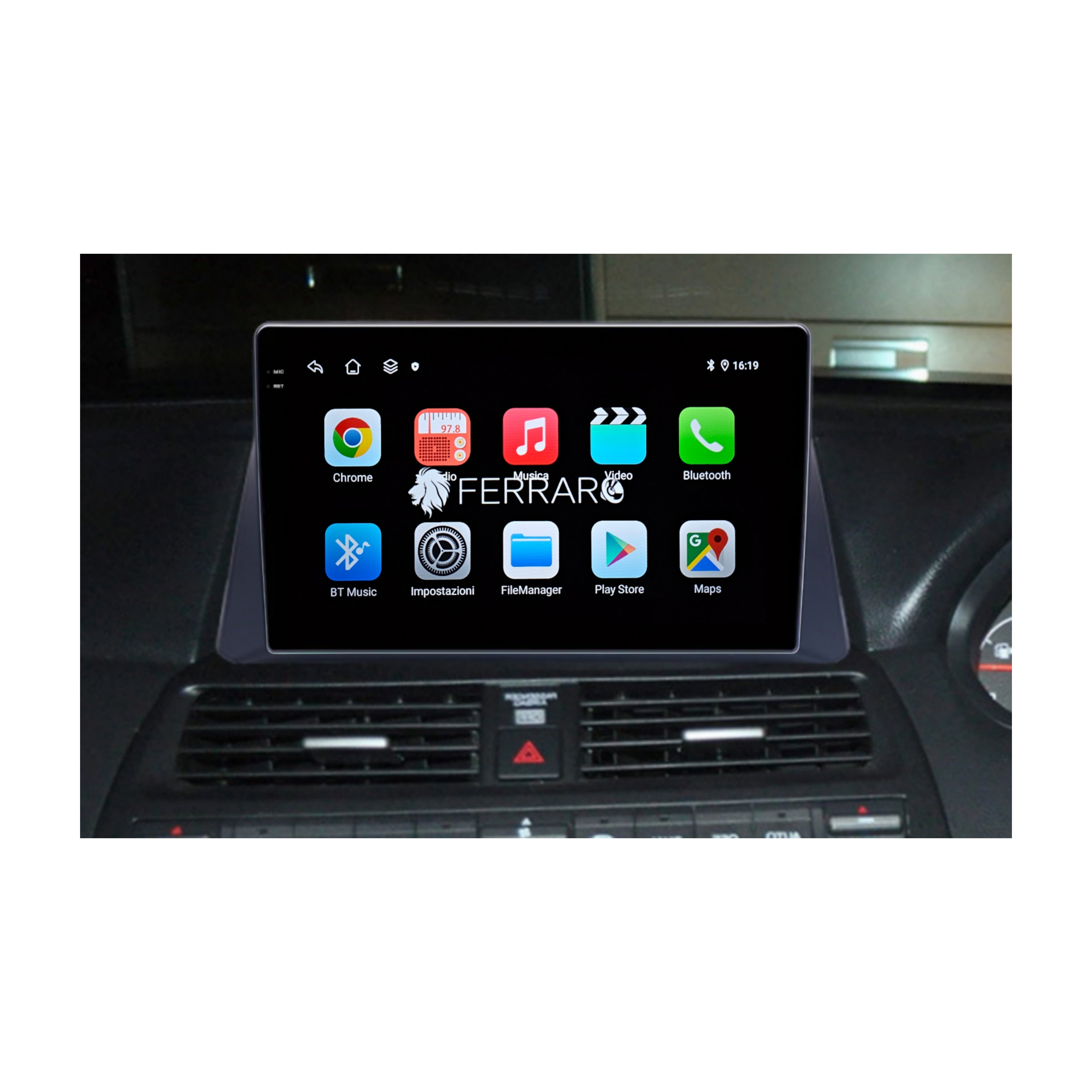 Autoradio per Honda Accord 8 9" 2K | 2007-2015 | Android | Bluetooth | CarPlay | Android Auto | 12/256GB Ram