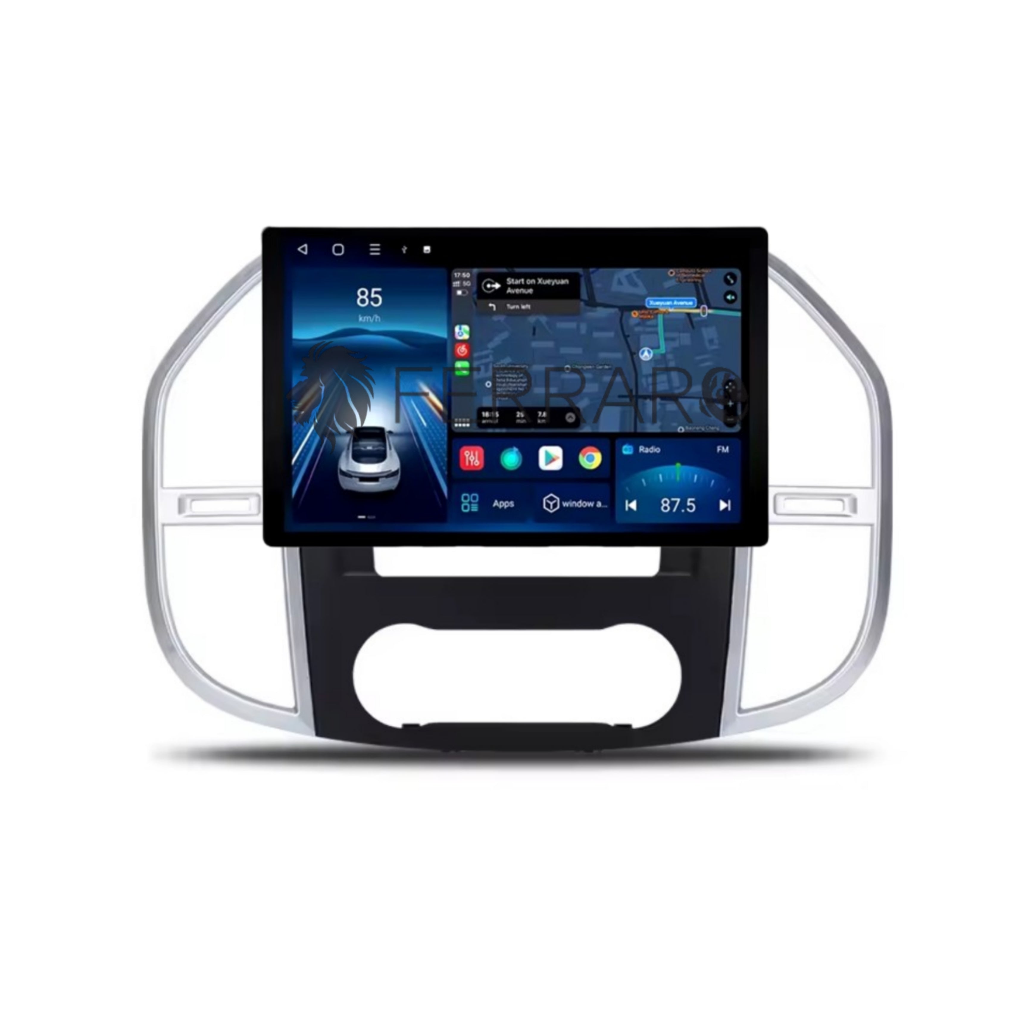 Autoradio per Mercedes Vito W447 10.5" | 2014-2020 | Android | Bluetooth | CarPlay | Android Auto | 4/64GB Ram