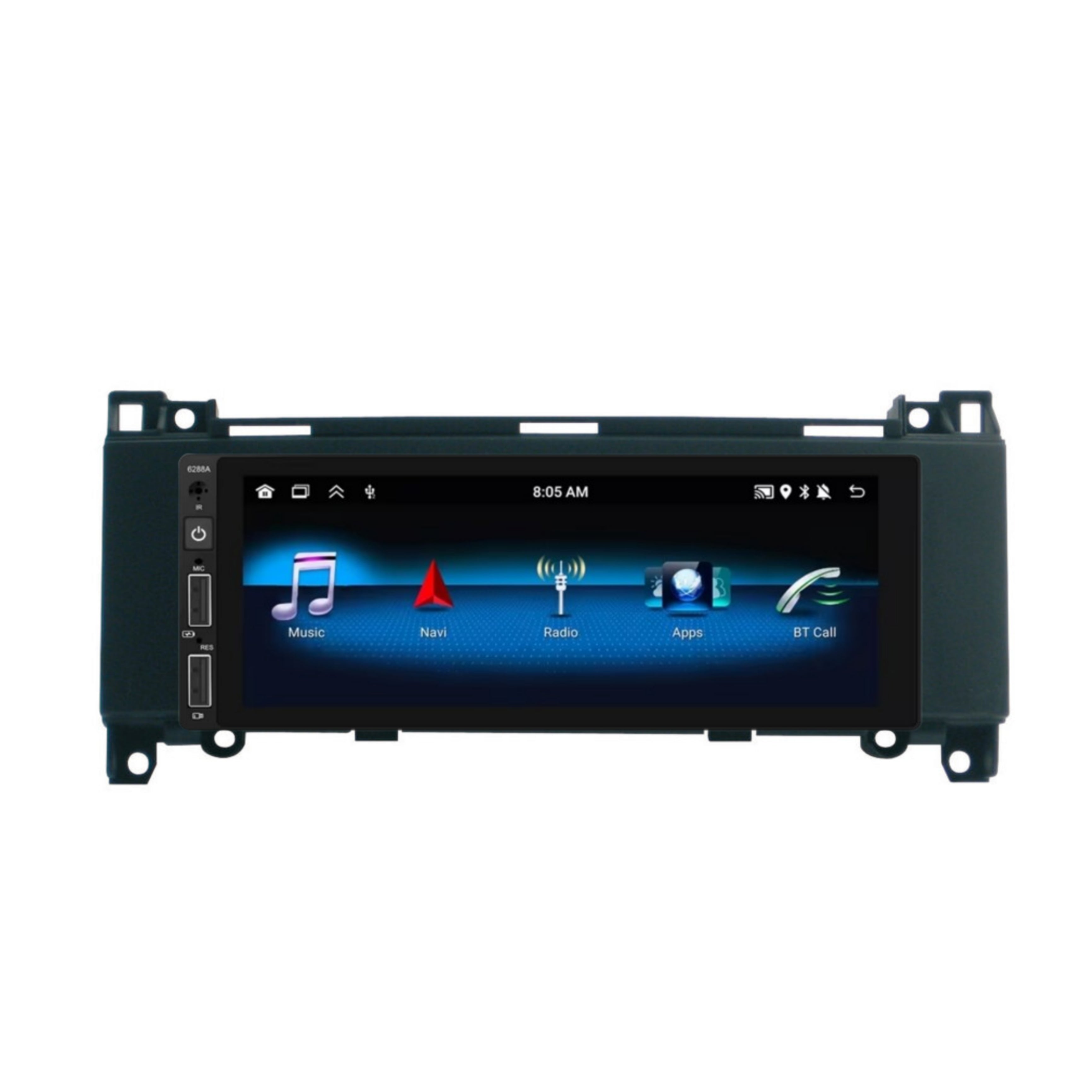 Autoradio per Mercedes Classe A/B 6.9" | 2004-2012 | Android | Bluetooth | CarPlay | Android Auto | 2/32GB Ram