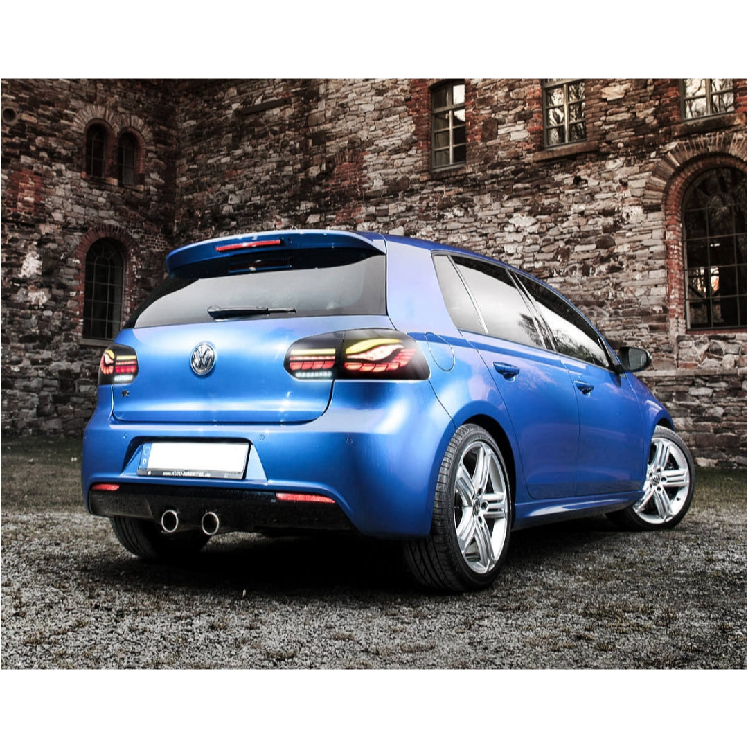 Fanali Posteriore Completo per Volkswagen Golf VI, MK6 (2008-2012) a LED