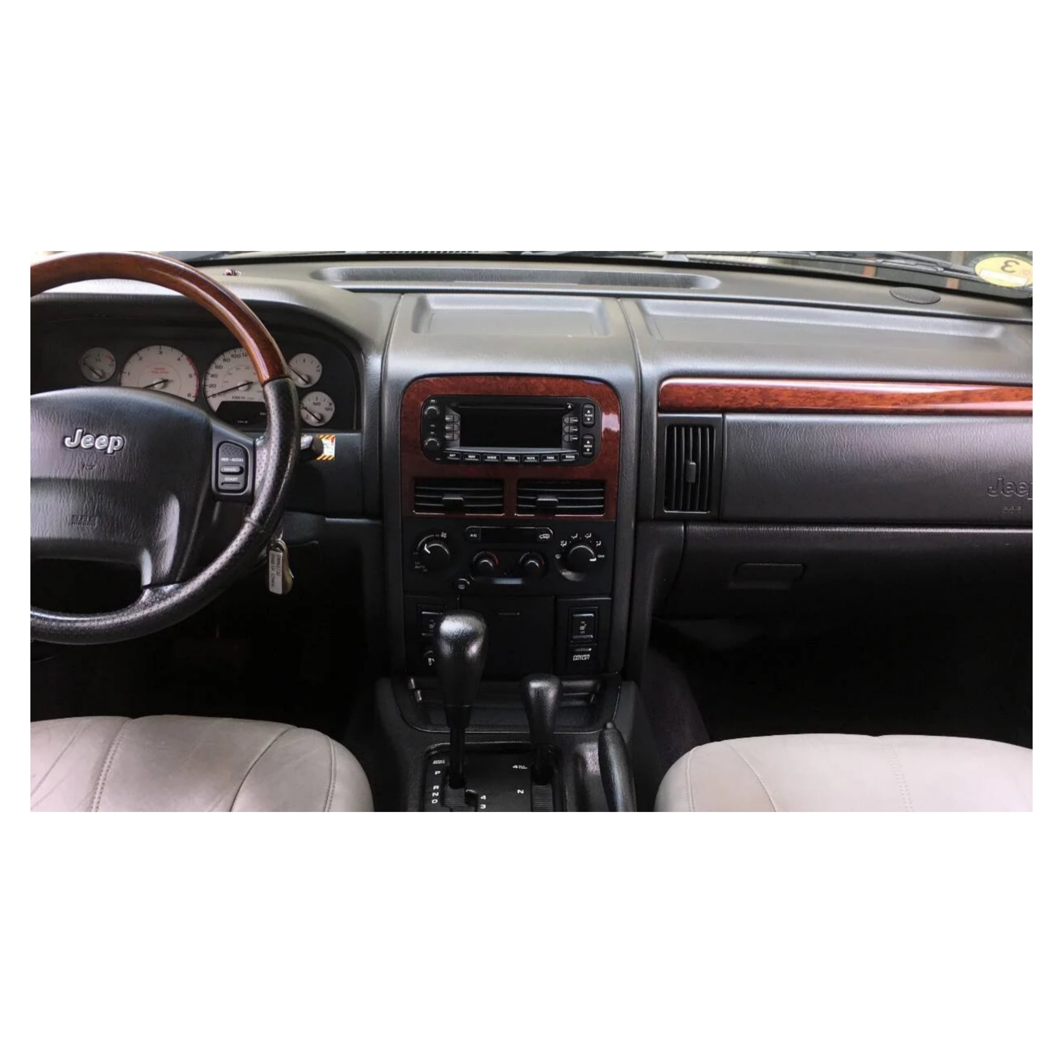 Autoradio per Jeep Grand Cherokee 9" 2K | 1998-2004 | Android | Bluetooth | CarPlay | Android Auto | 12/256GB Ram