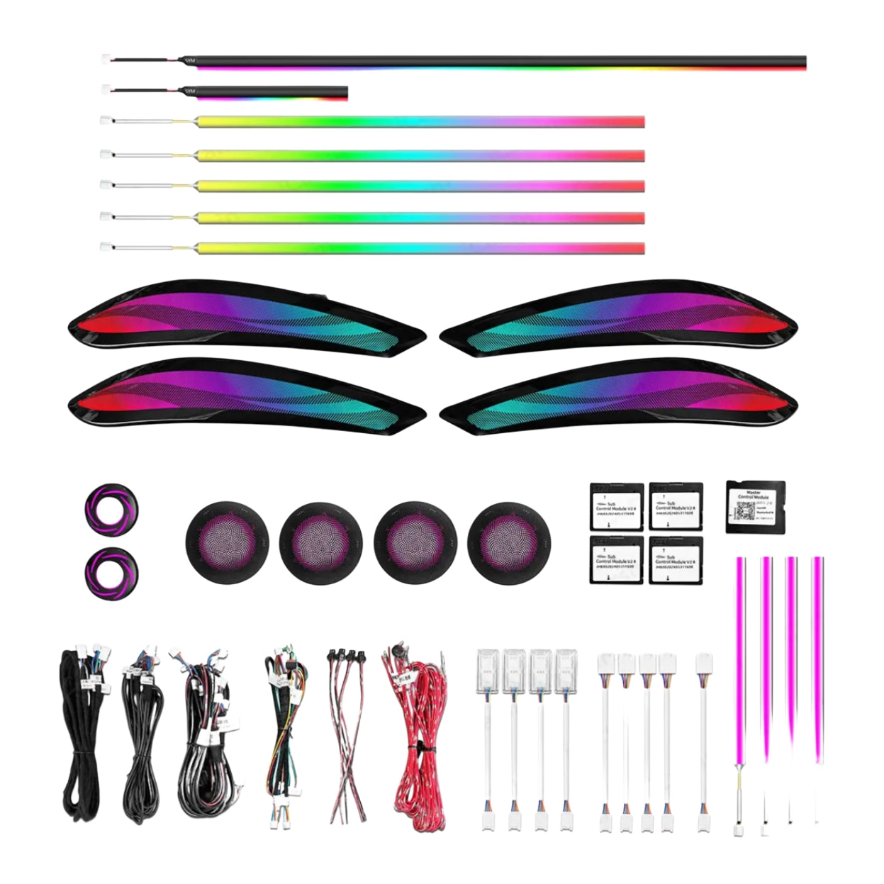 Ambient Light per BMW Serie M3 F80, 256 Colori RGB