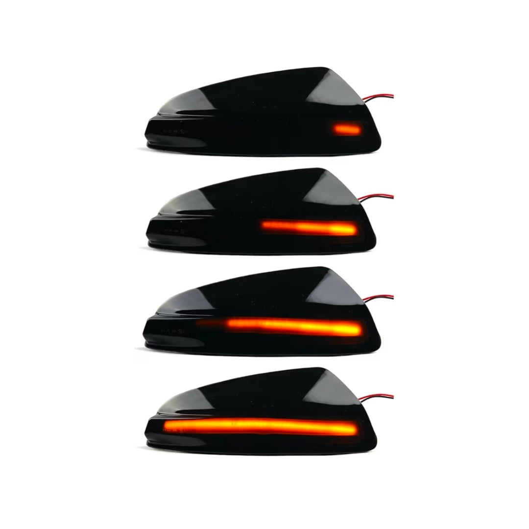 Indicatore Direzione Led per Mercedes-Benz Classe C, Viano, Vito, W639, W204 (Compatibilità in Descrizione), Plug and Play