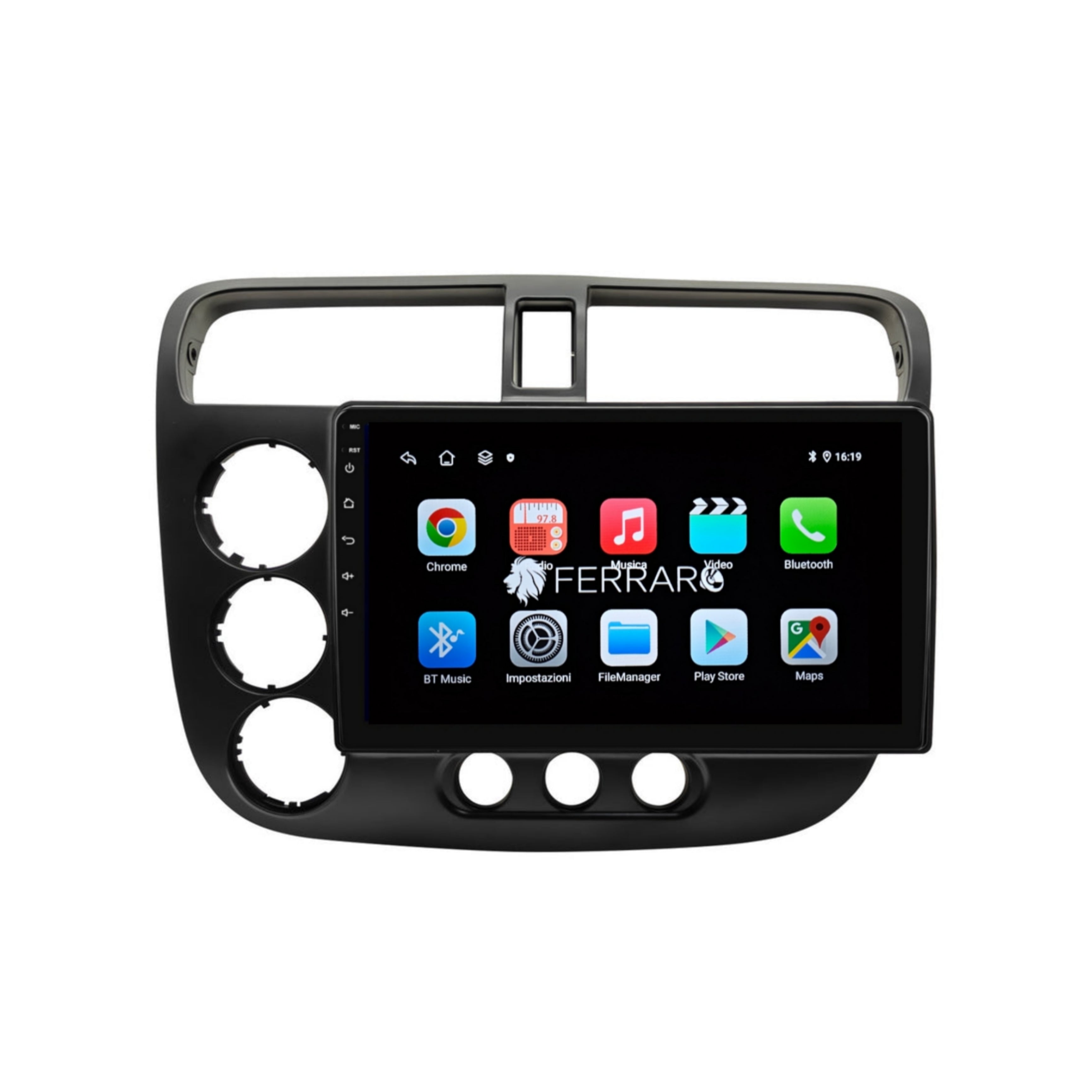 Autoradio per Honda Civic Sedan 9" | 2001-2005 | Android | Bluetooth | CarPlay | Android Auto | 2GB/4GB/6GB/8GB Ram