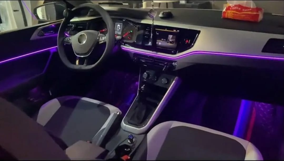 Ambient Light per Volkswagen Polo MK6 (2018>), 64 Colori RGB