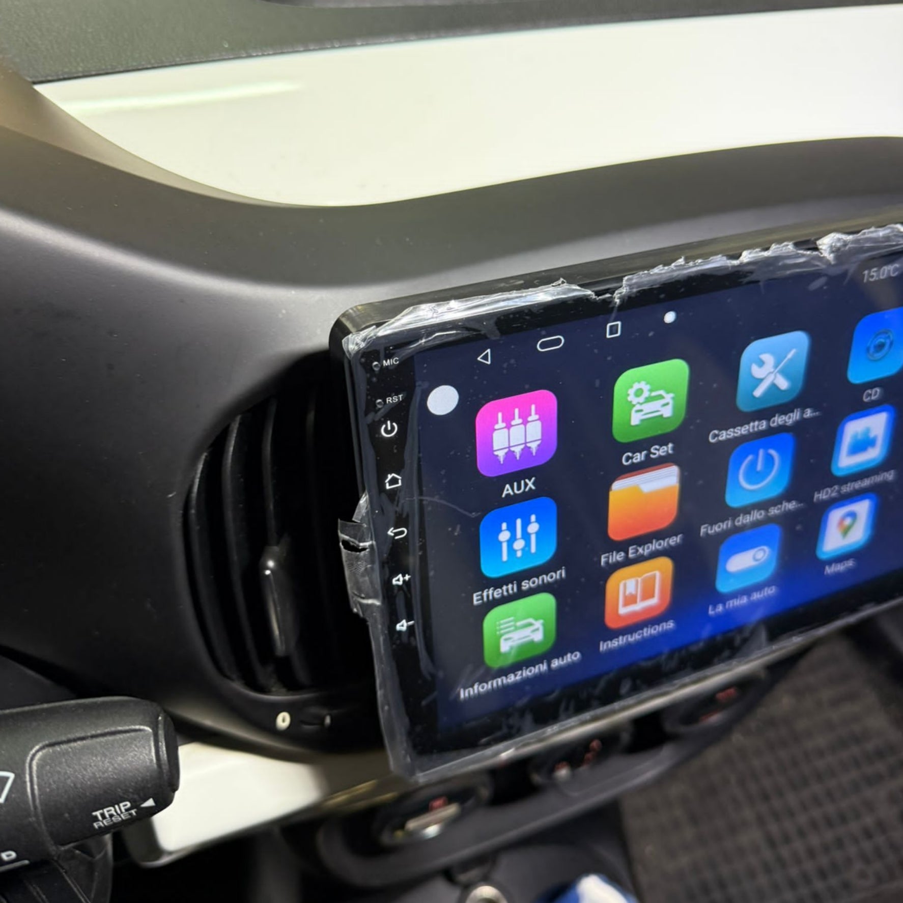 Autoradio per Fiat 500L 10.1" 2K | 2012-2022 | Android | Bluetooth | CarPlay | Android Auto | 4/64GB Ram