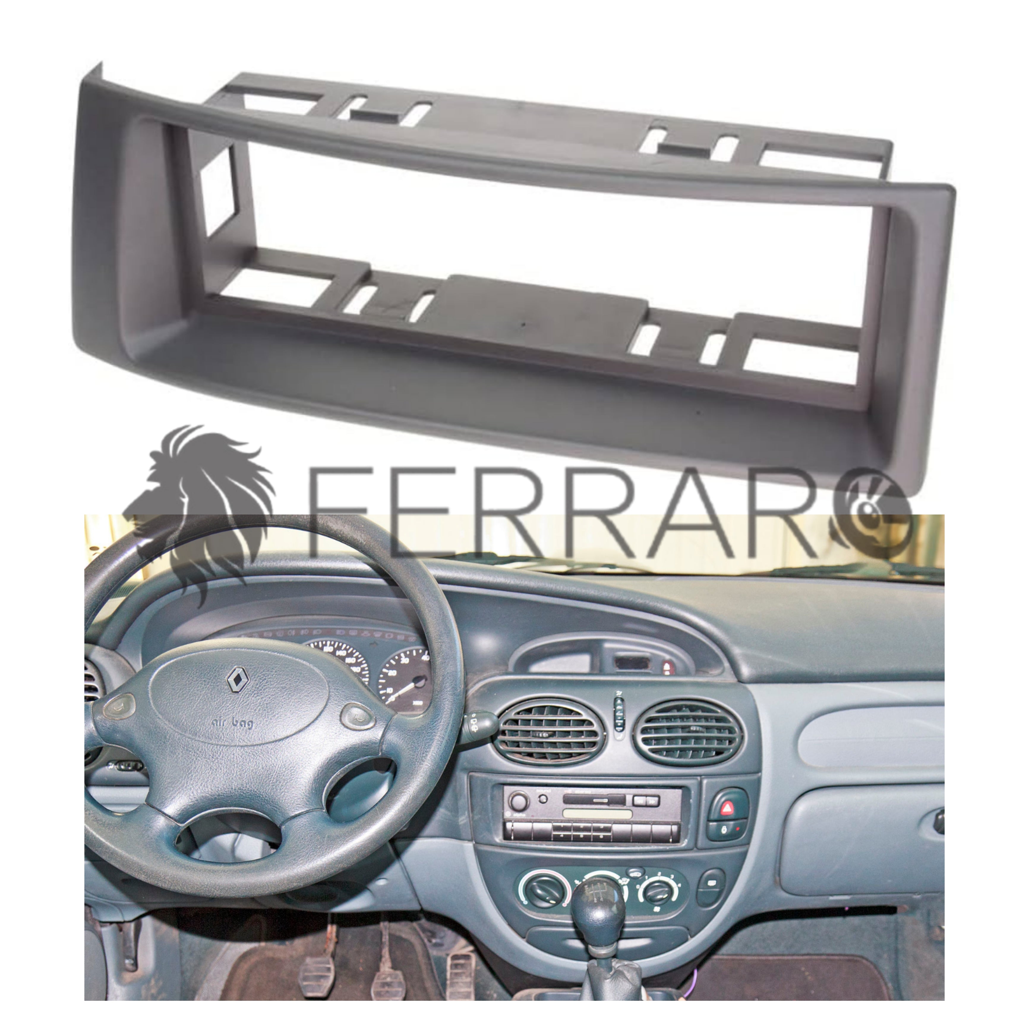 Mascherina 1DIN | Renault Megane fino <2003