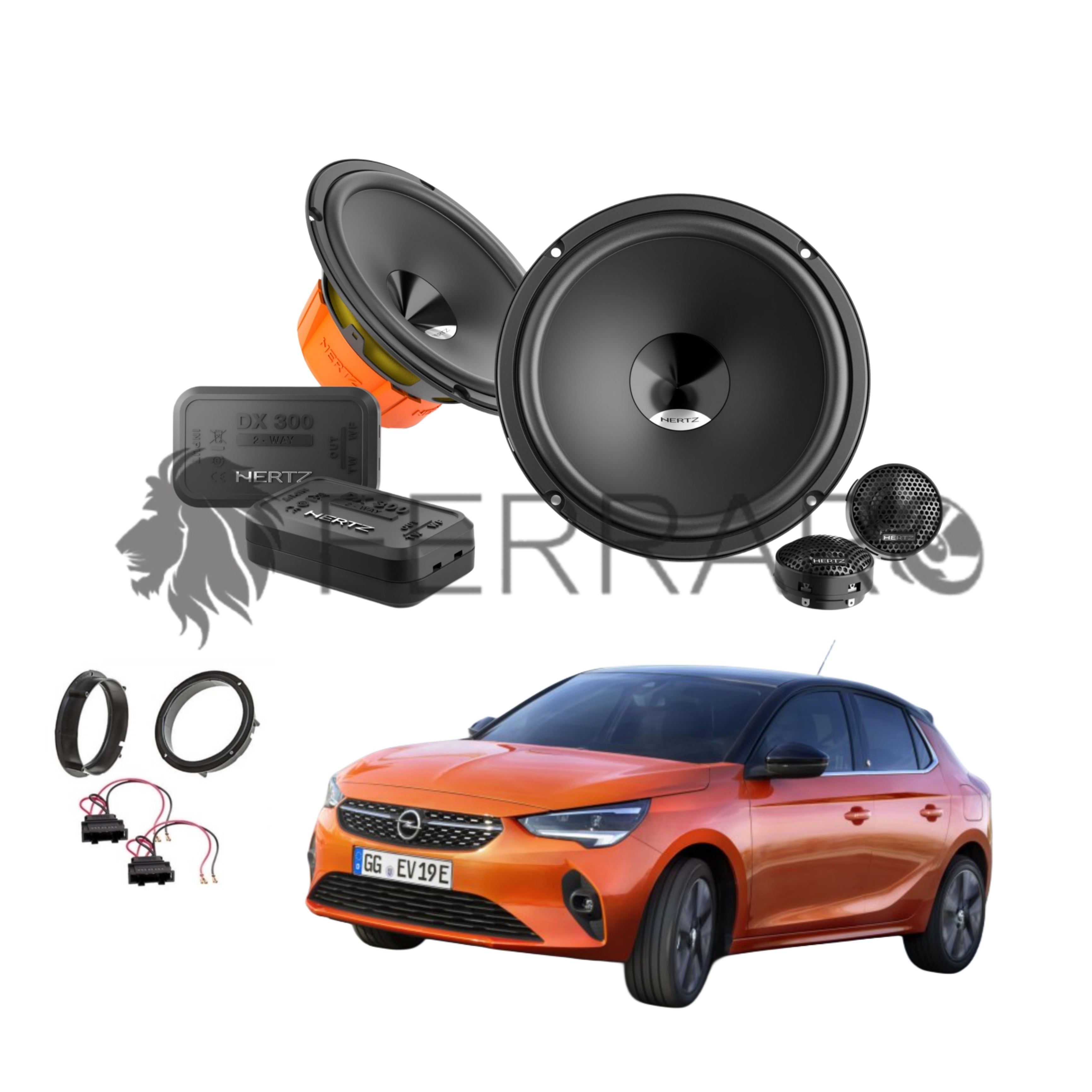 Hertz Kit 4 Casse | DSK 165.3 | Anteriori | Opel Corsa F dal 2019>