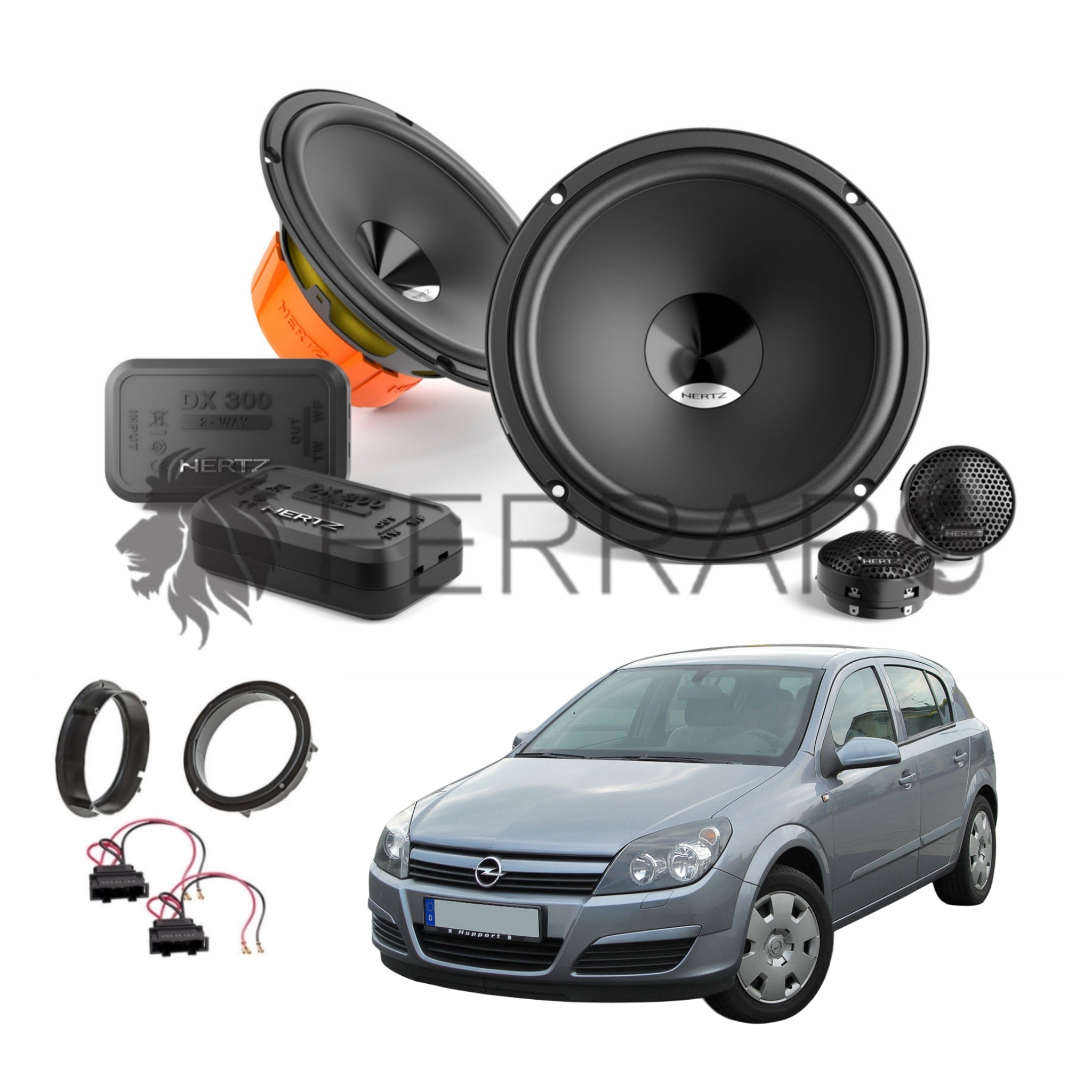 Hertz Kit 4 Casse | DSK 165.3 | Anteriori | Opel Astra H