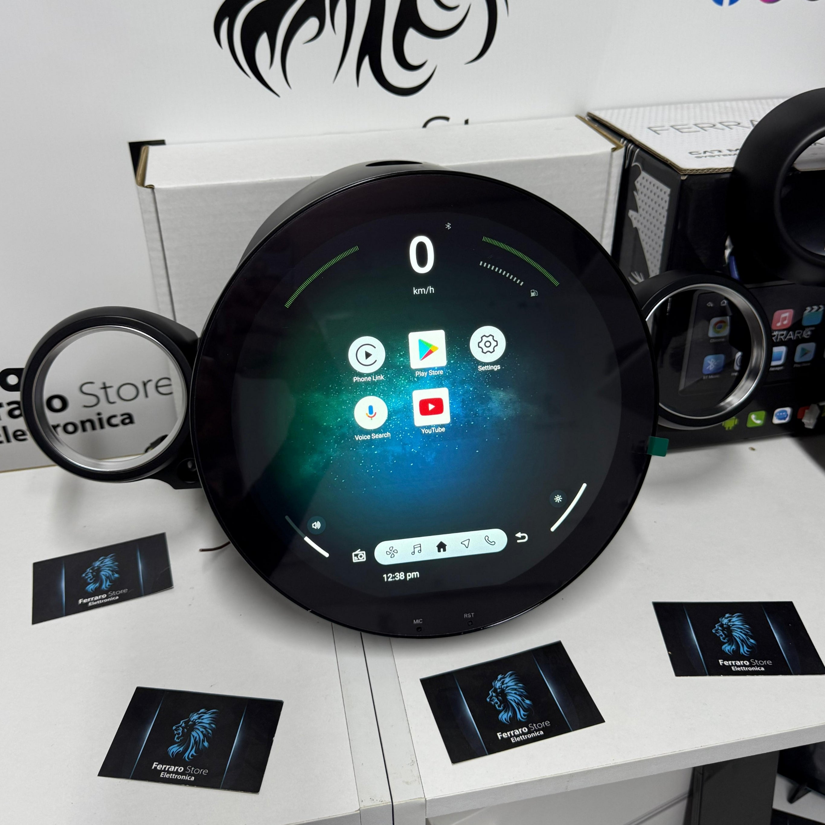 Autoradio per Mini Cooper R51, R56, R57, R58, R60, R61 11.7" | 2007-2011 | Android | Bluetooth | CarPlay | Android Auto | 4/8GB Ram