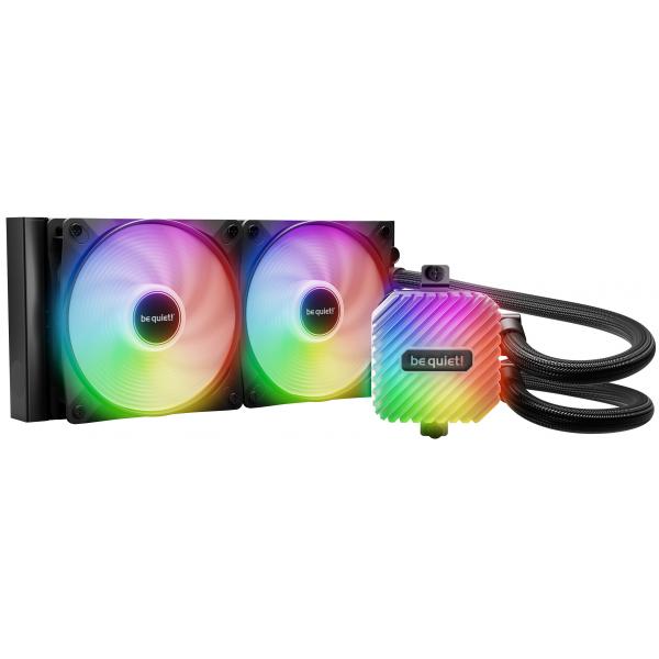 Be Quiet! LIGHT LOOP 240mm Black | Processore Raffreddatore di liquidi tutto in uno 24 cm Nero