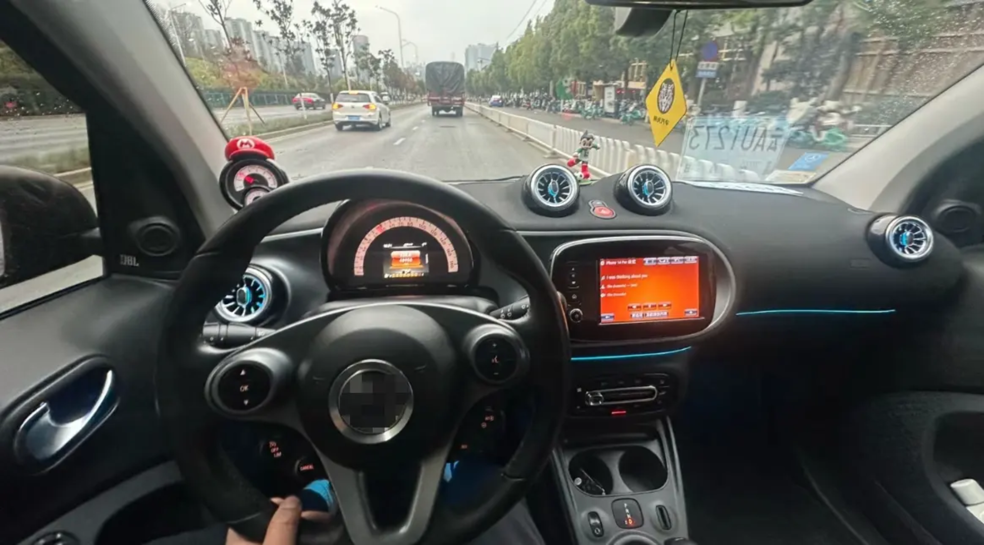 Ambient Light per Mercedes Smart 453, Coupè, 256 Colori RGB