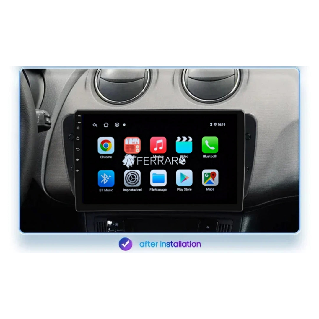 Autoradio per Seat Ibiza 6 9" | 2009-2013 | Android | Bluetooth | CarPlay | Android Auto | 2GB/4GB/6GB/8GB Ram