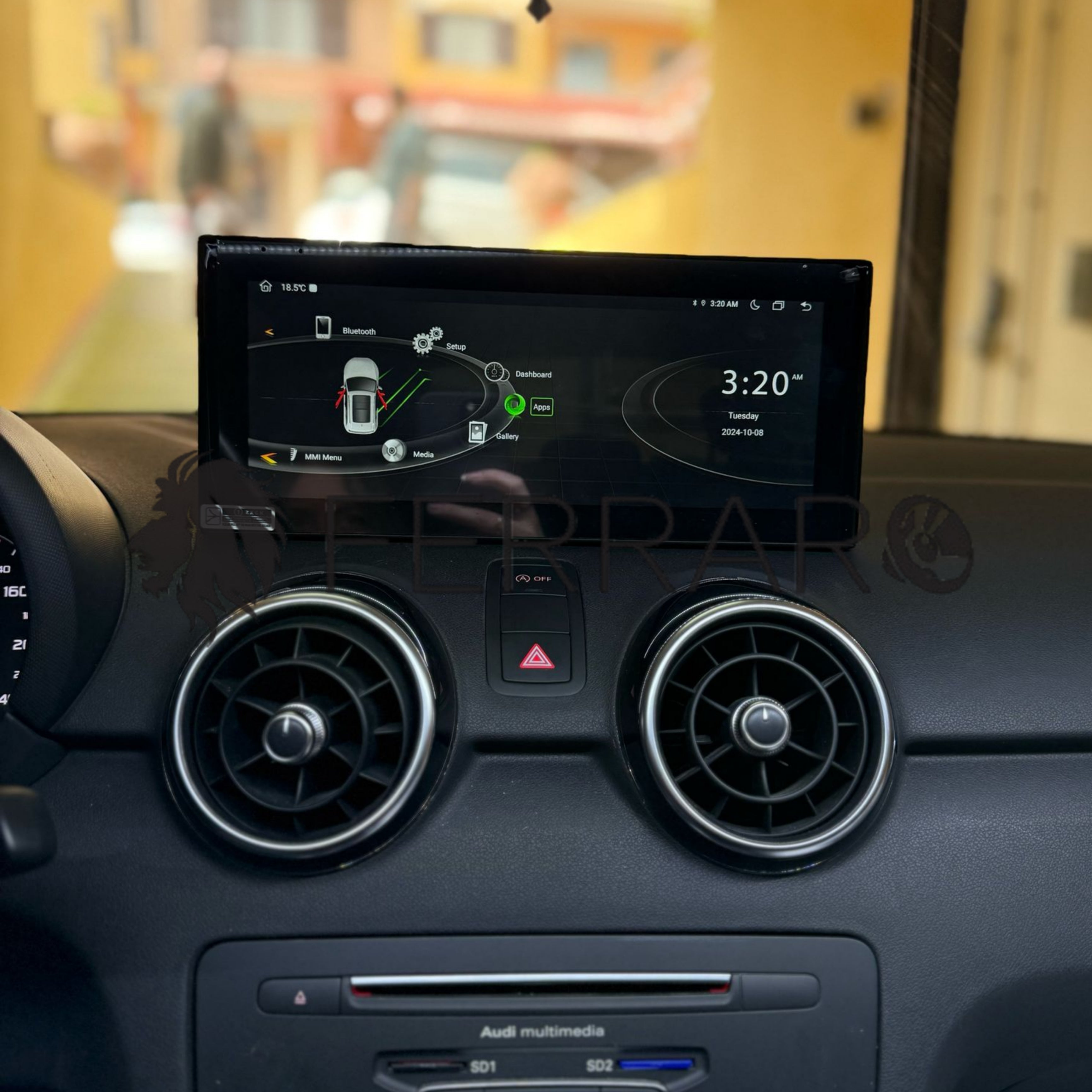 Autoradio per Audi A1/S1 | Q2 | 10.25" | 2012-2020 | Android | Bluetooth | CarPlay | Android Auto | 4/64GB Ram
