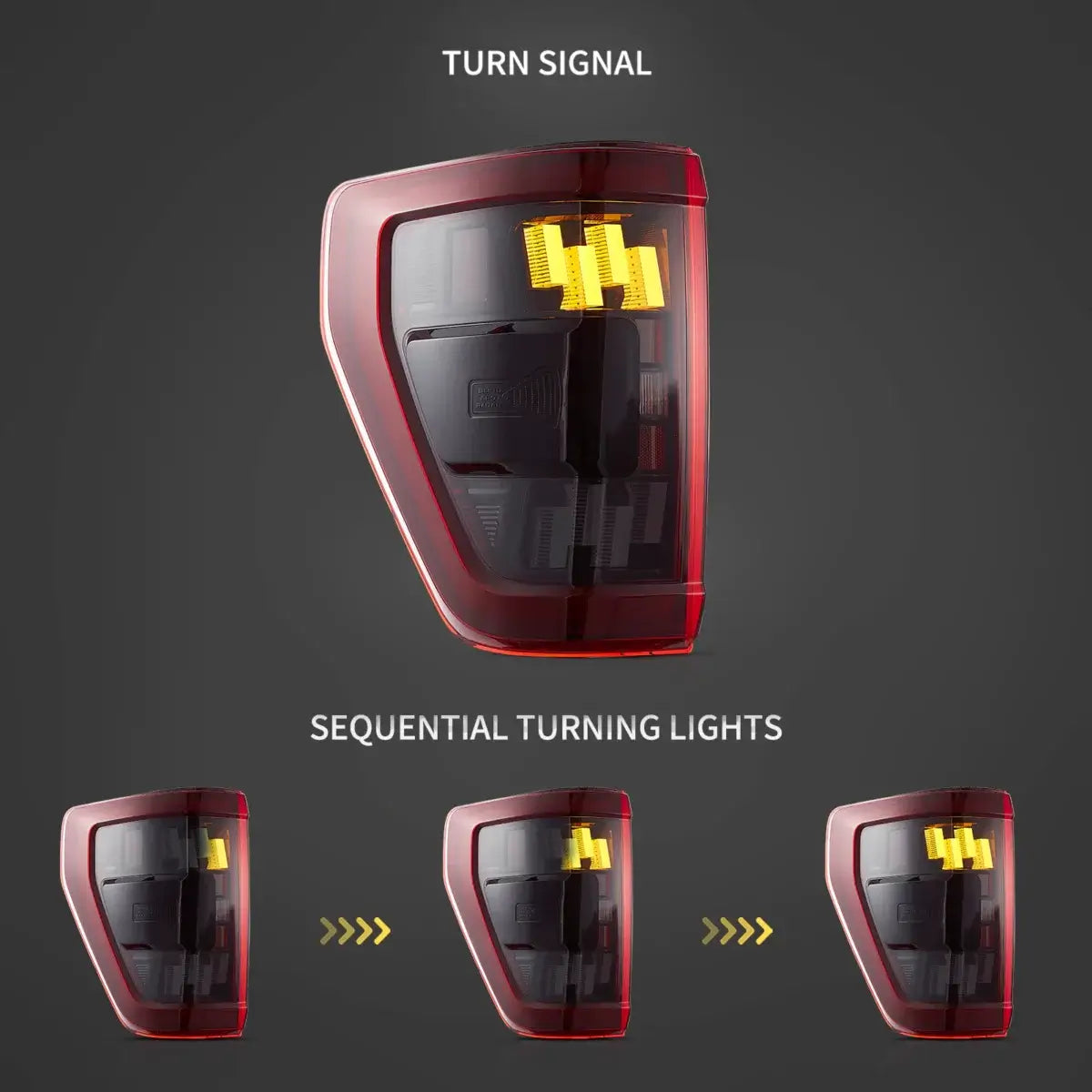 Fanali Posteriore Completo per Ford F150 14ª Serie (2021-2024) a LED