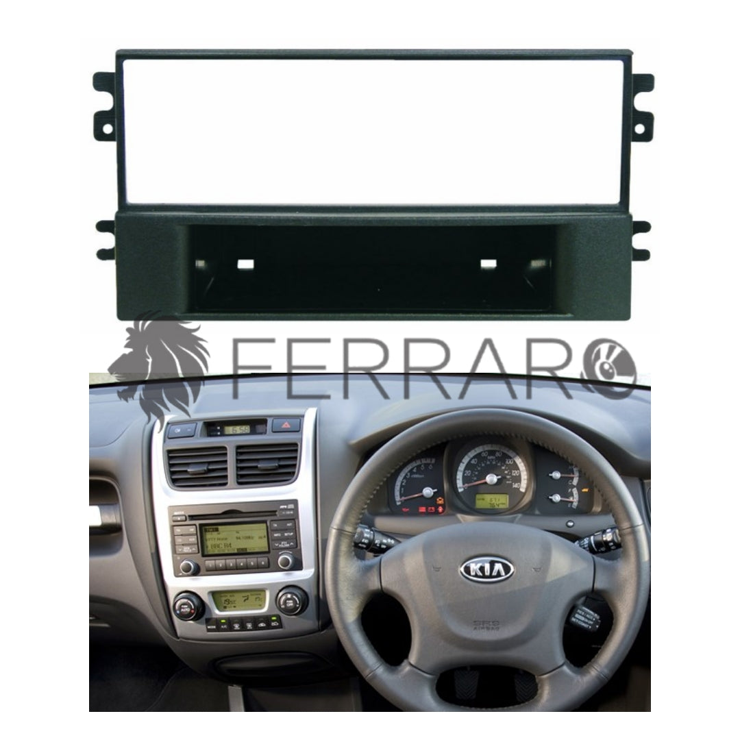 Mascherina 1DIN con Cassetto | Kia Sportage (2004-2008)