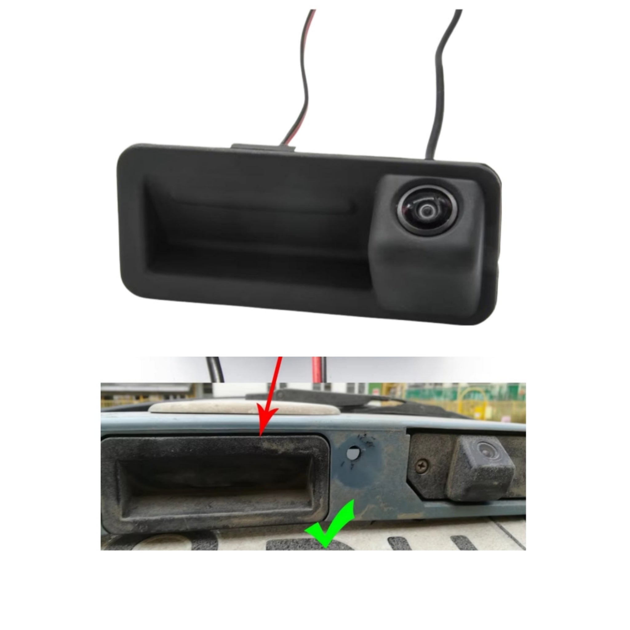 Telecamera Posteriore per Ford Fiesta MK6 (2009-2017) AHD 1920x1080, 170° Gradi