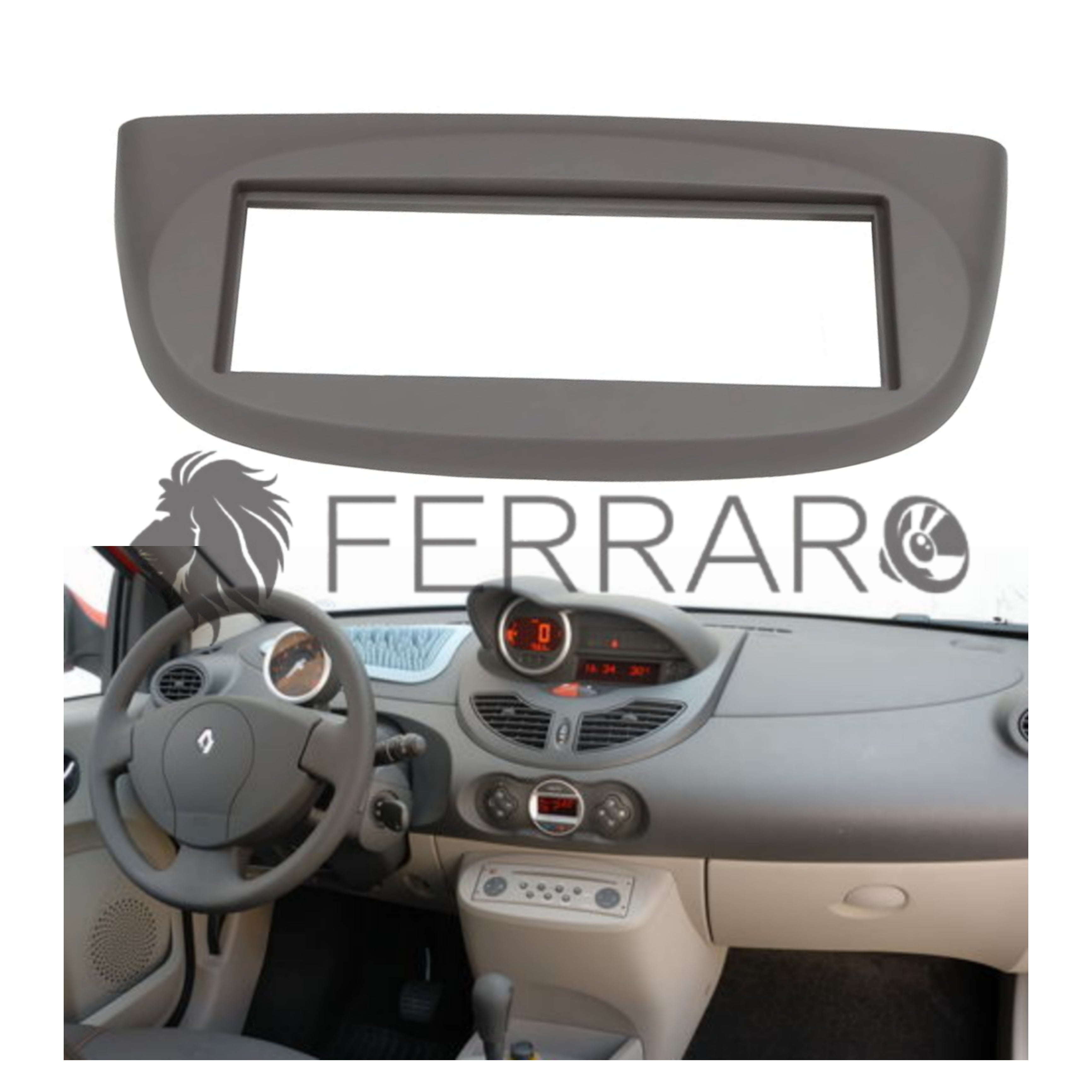 Radio cover, 1DIN, Renault Twingo from 2007
