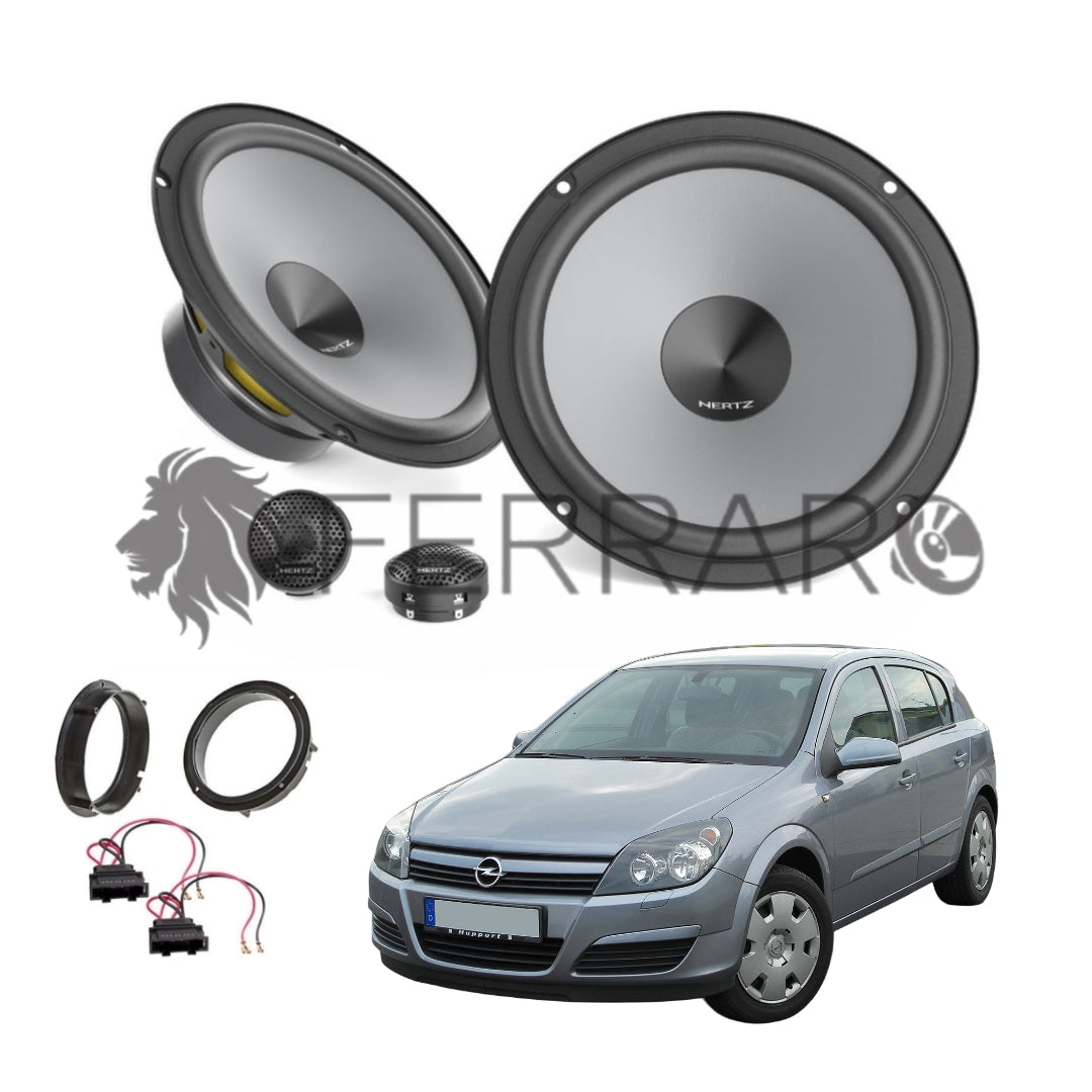 Hertz Kit 4 Casse | K 165 | Anteriori | Opel Astra H (2004-2010)