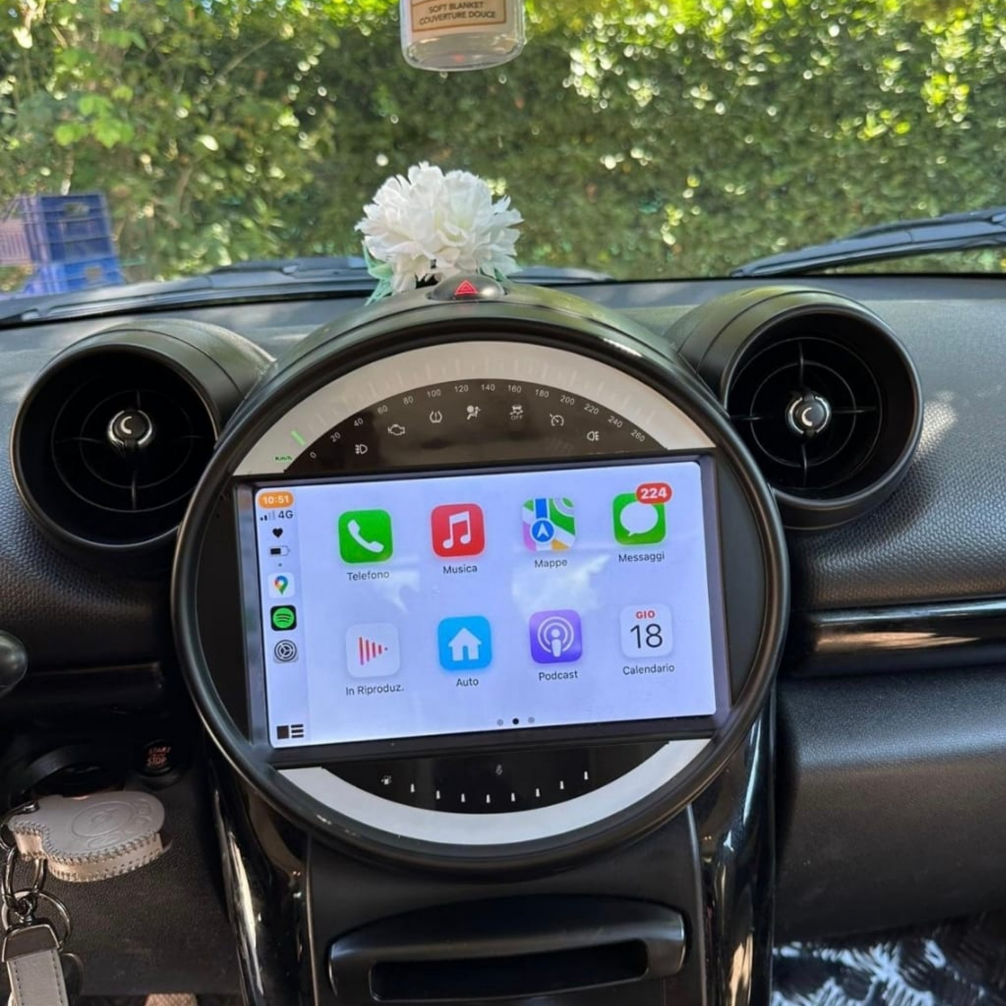 Autoradio per Mini Countryman R60 9" | 2010-2016 | Android | Bluetooth | CarPlay | Android Auto | 2GB/4GB/6GB/8GB Ram