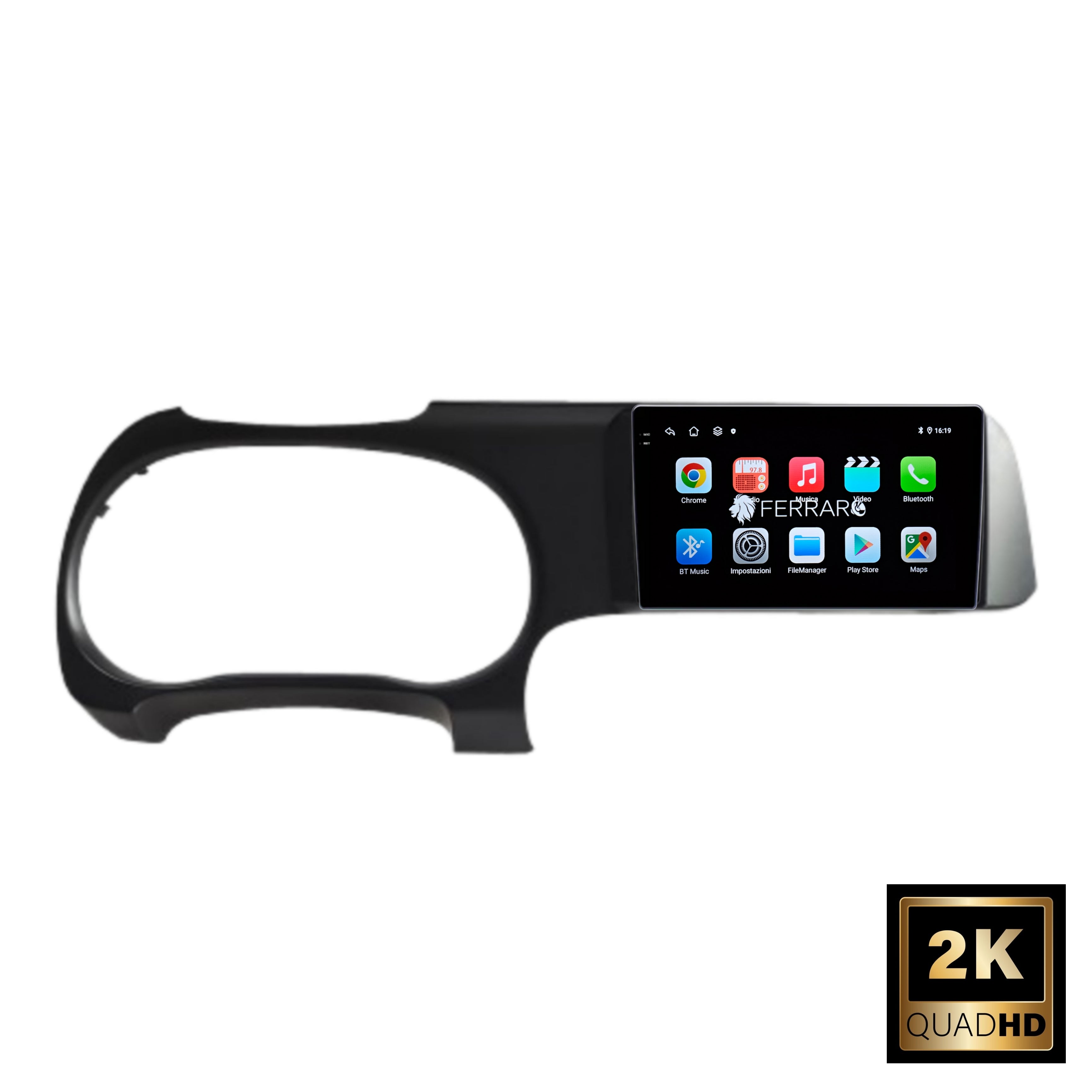 Autoradio per Hyundai Grand i10 | Aura Nios 9" 2K | 2019-2021 | Android | Bluetooth | CarPlay | Android Auto | 12/256GB Ram