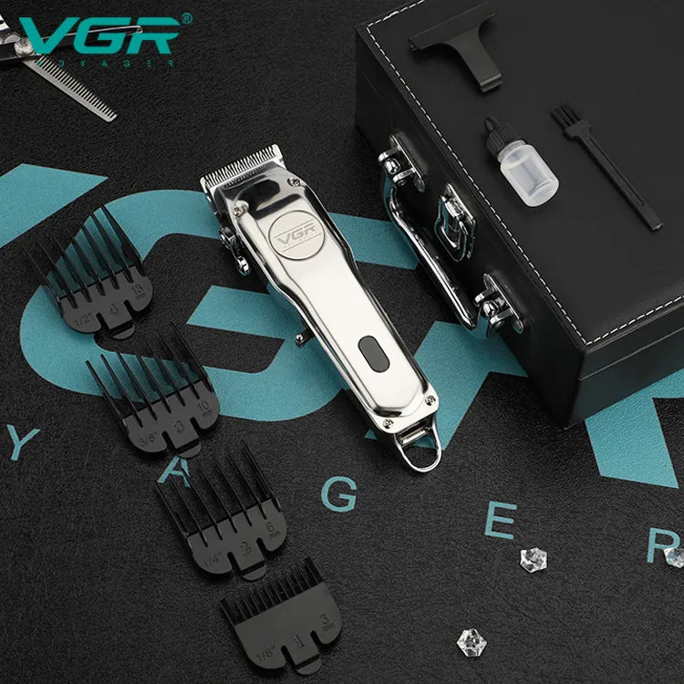 VGR Rasoio per Uomo | Professionale, Accessori, Valigetta | V-032