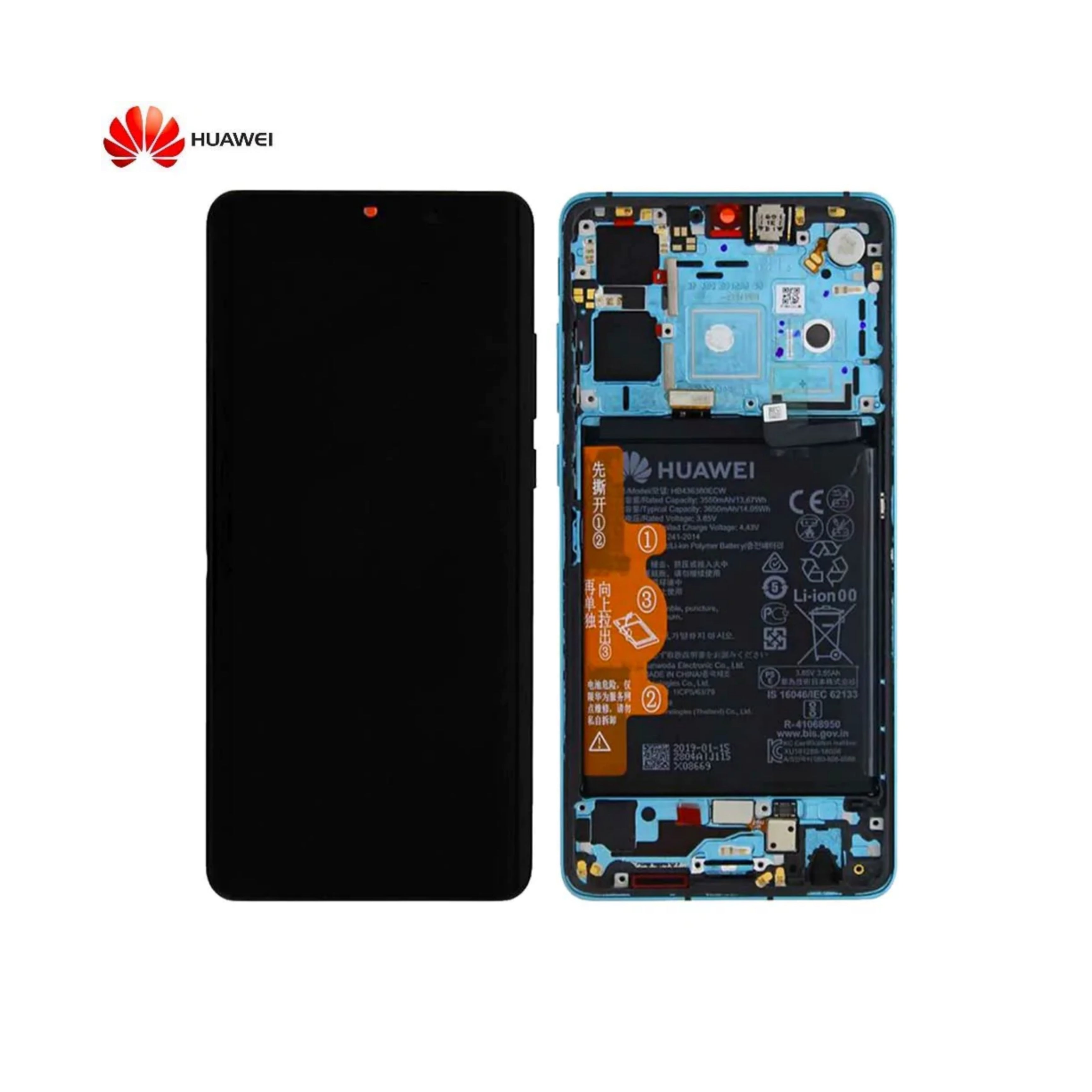 Huawei Display Originale | P30 2019, Blue (New Version)