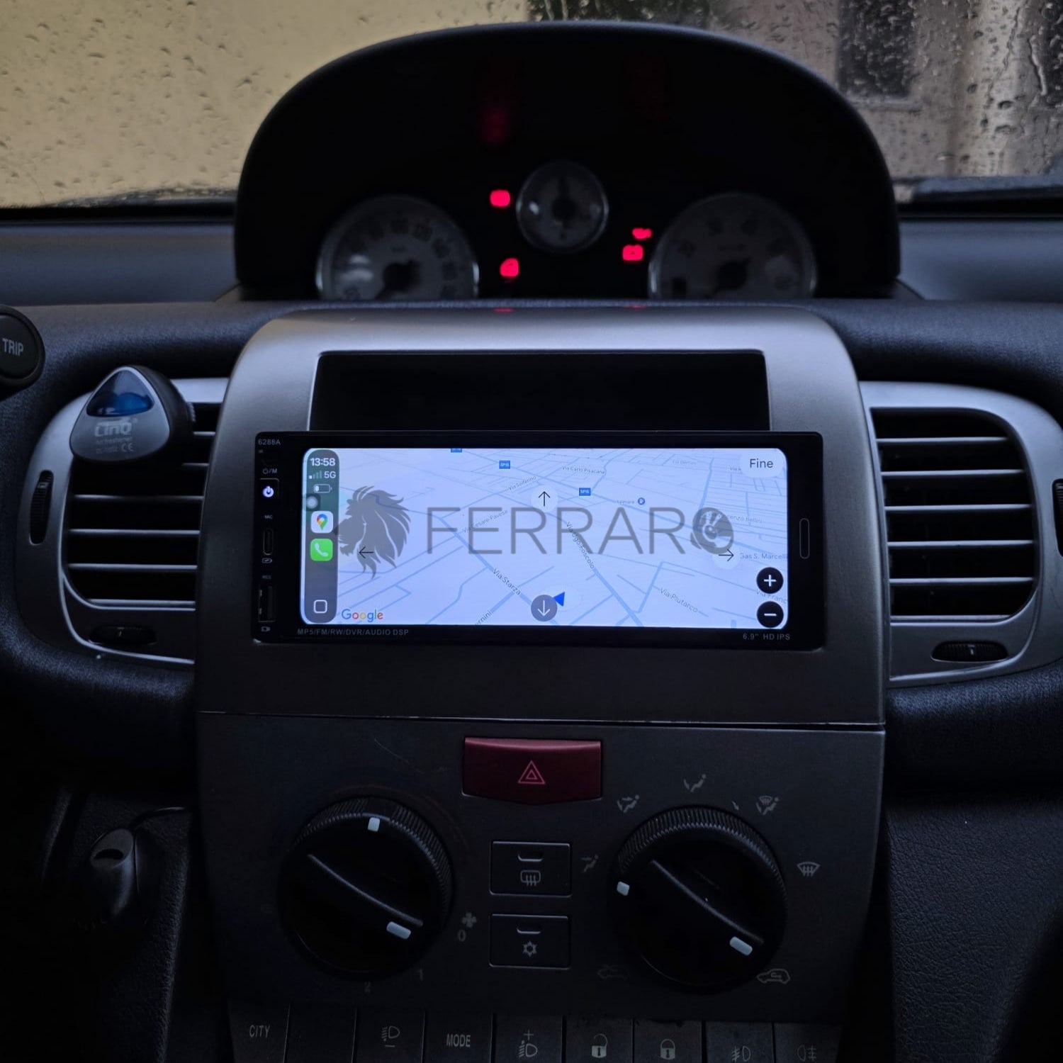 Autoradio per Lancia Y 6.9" | Dal 2003 | Android | Bluetooth | CarPlay | Android Auto | 2/32GB Ram