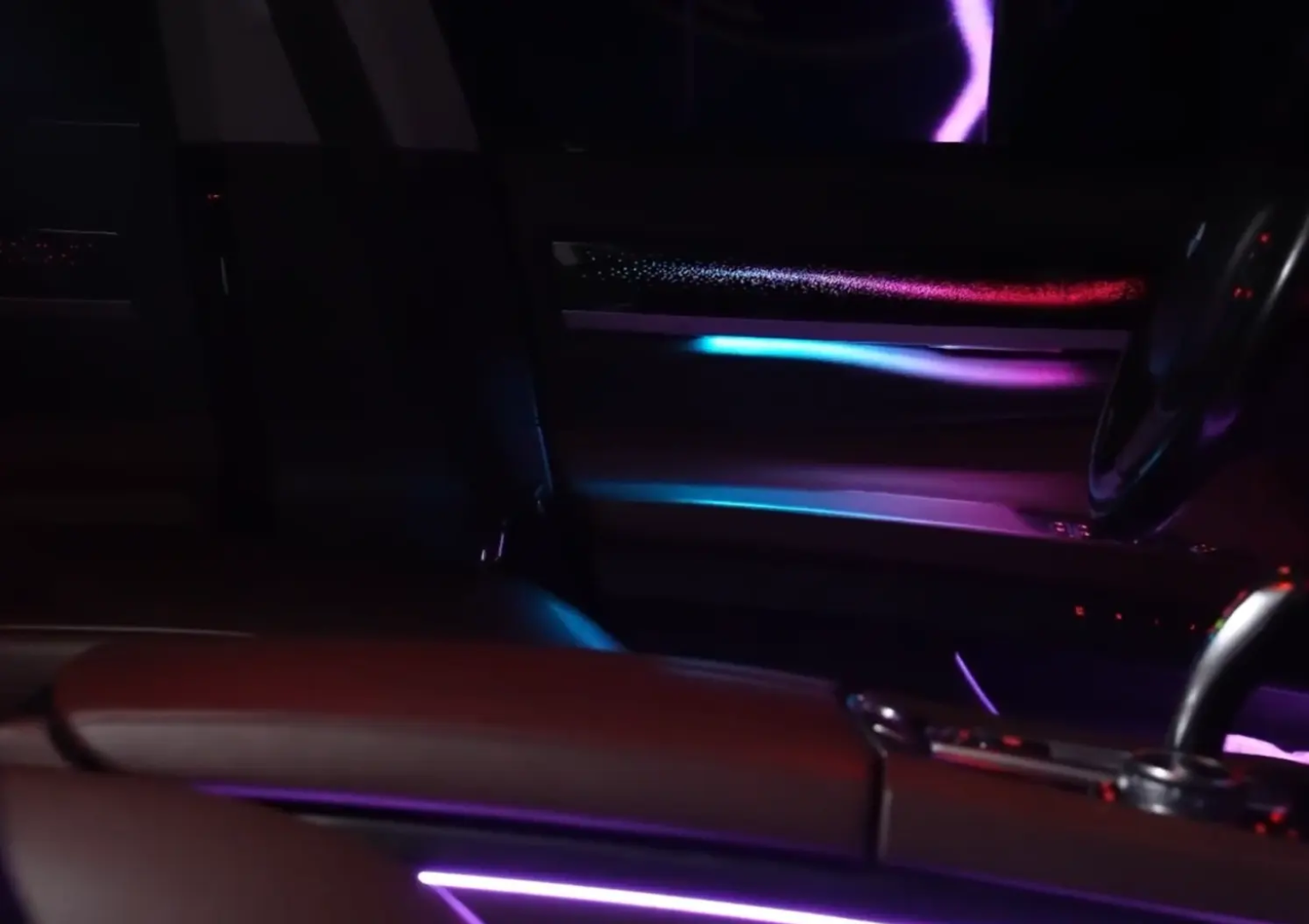 Ambient Light per BMW Serie 7 F01, F02 (2009-2014), 256 Colori, APP