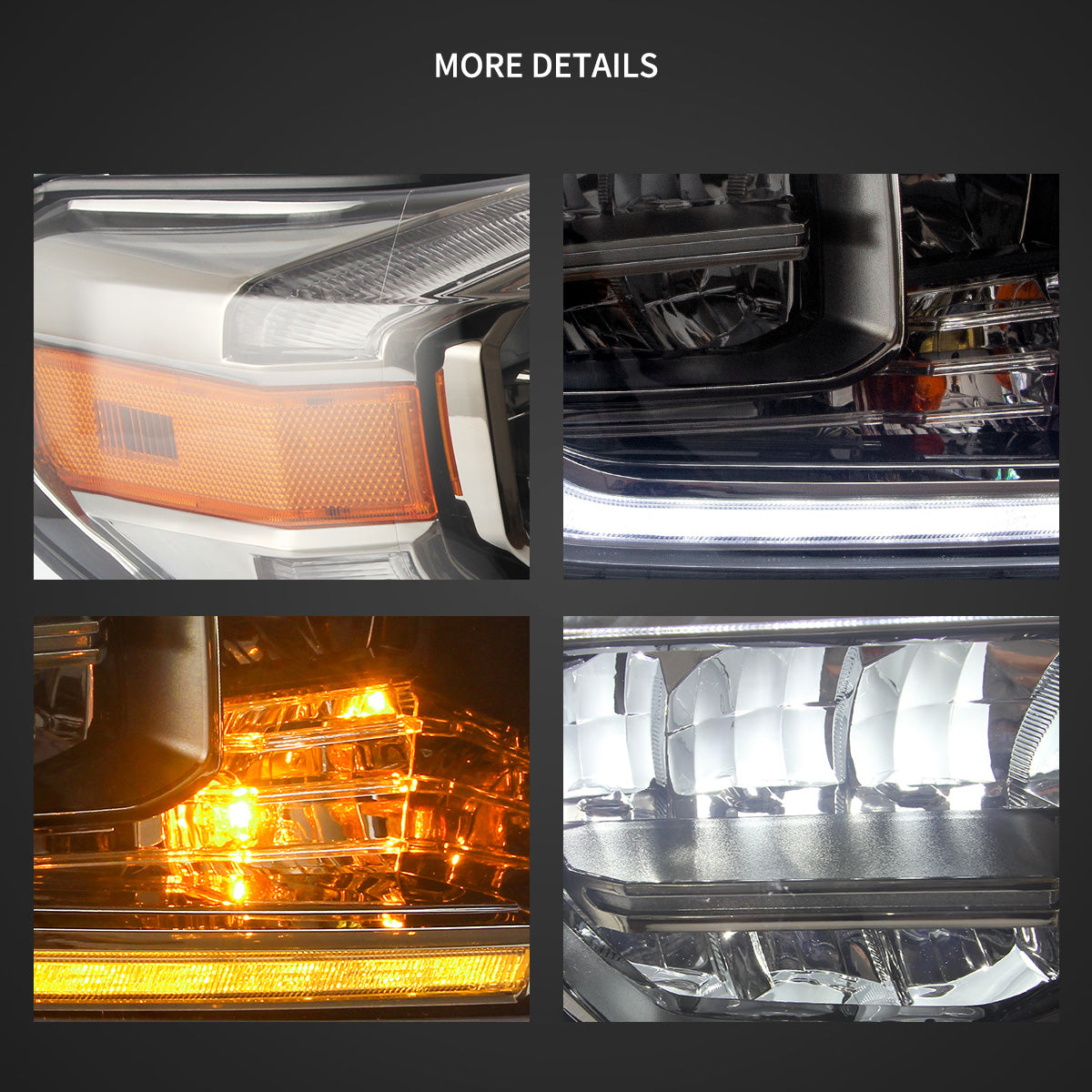 Fanali Anteriore Completo per Toyota Tundra (2014-2021) a LED