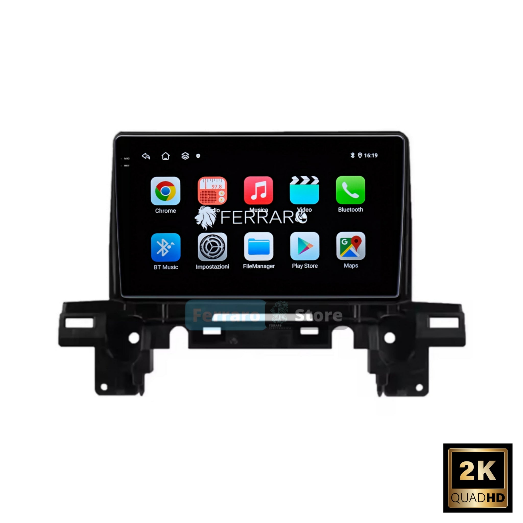 Autoradio per CX5 | CX-5 | CX 5 KF 9" 2K | 2017-2021 | Android | Bluetooth | CarPlay | Android Auto | 12/256GB Ram