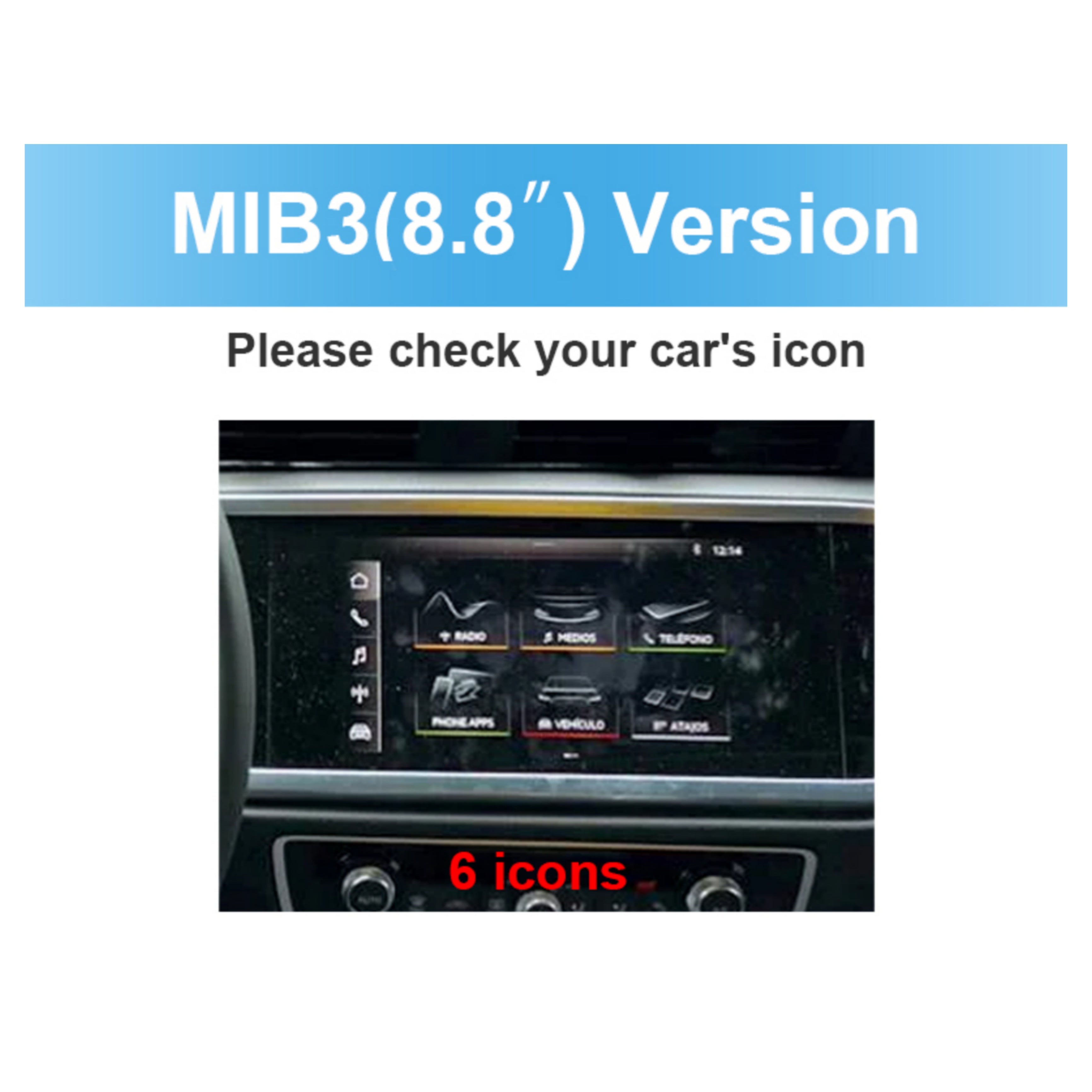 Autoradio per Audi Q3 10.1" | 2018-2025 | Android | Bluetooth | CarPlay | Android Auto | 4/8GB Ram