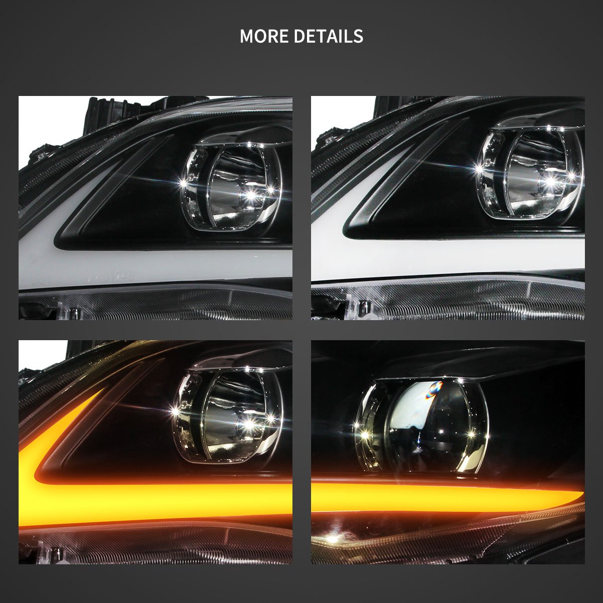 Fanali Anteriore Completo per Toyota Corolla (2011-2013) a LED