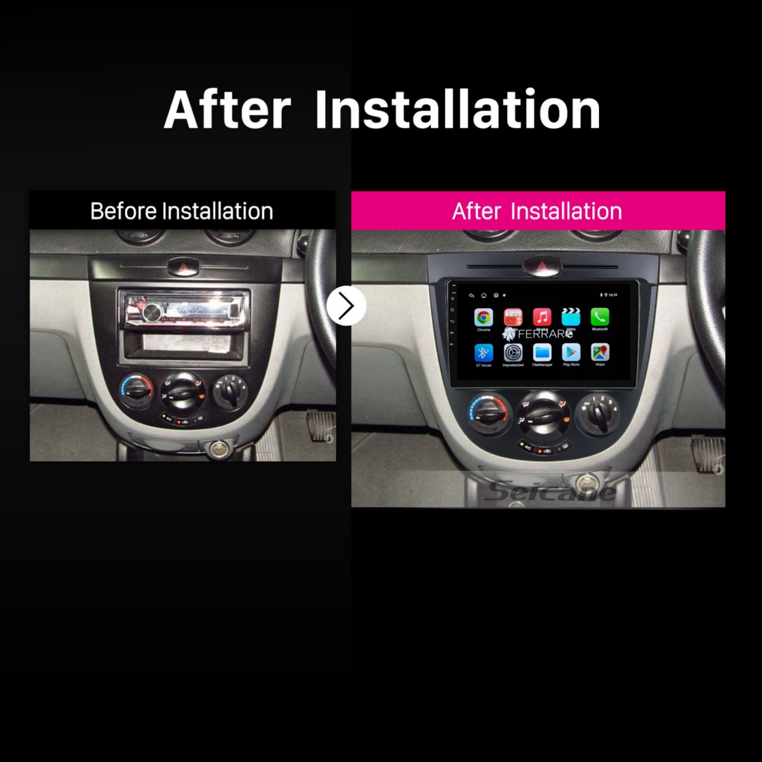 Autoradio per Chrevolet Optra | Buick Excelle Hatchback 9" | 2003-2008 | Android | Bluetooth | CarPlay | Android Auto | 2GB/4GB/6GB/8GB Ram
